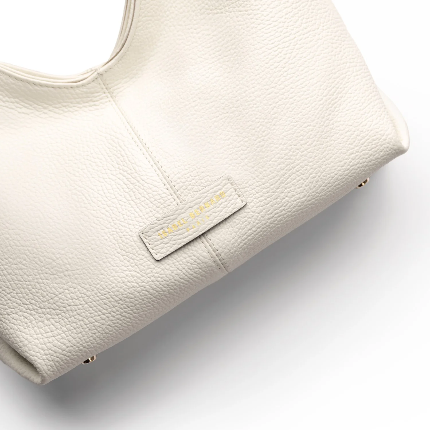Isabel Bernard Honoré Grace Mini cremefarbene Leder-Handtasche aus Kalbsleder IB21132-070 - Image 8
