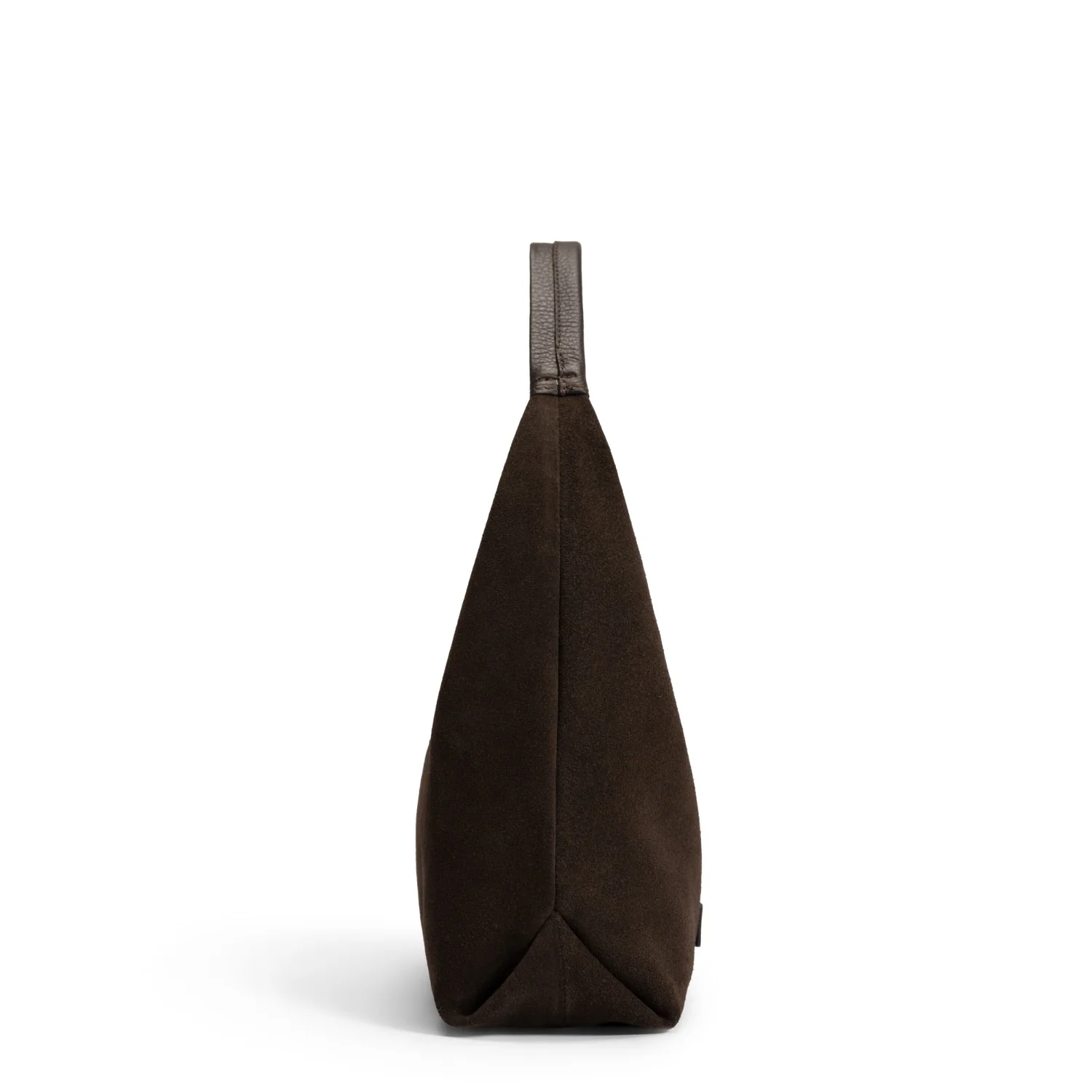 Isabel Bernard Honoré Grace Mini dunkelbraune Wildleder-Handtasche IB21132-131 - Image 4