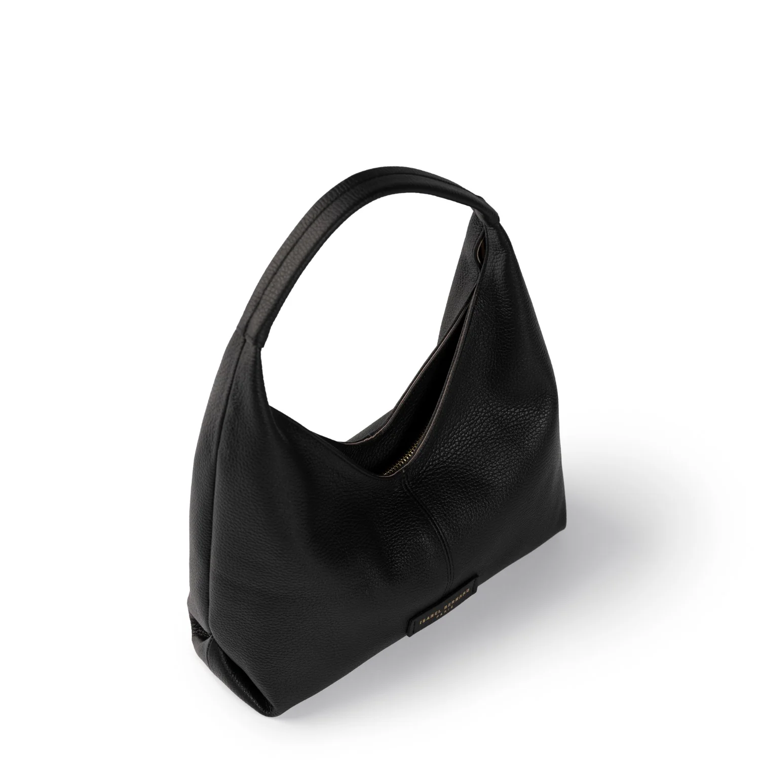 Isabel Bernard Honoré Grace Mini schwarze Leder-Handtasche aus Kalbsleder IB21132-001 - Image 7