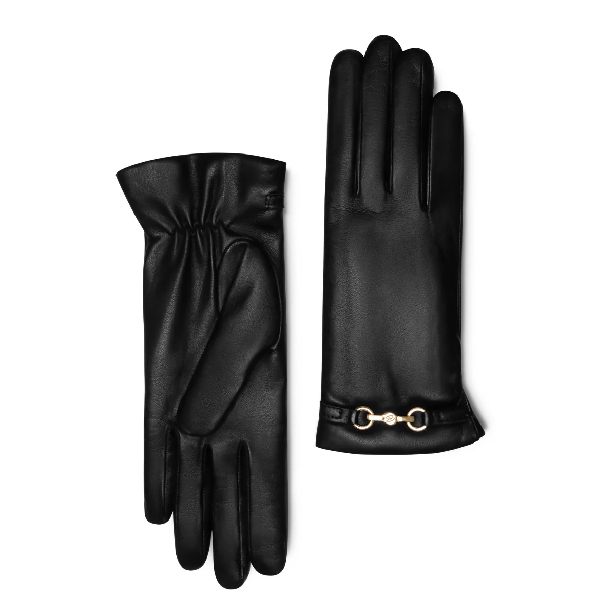 Isabel Bernard Honoré Marcelia Schwarz Ziegenfell Leder Handschuhe IB67001-301-6.5 - Image 7