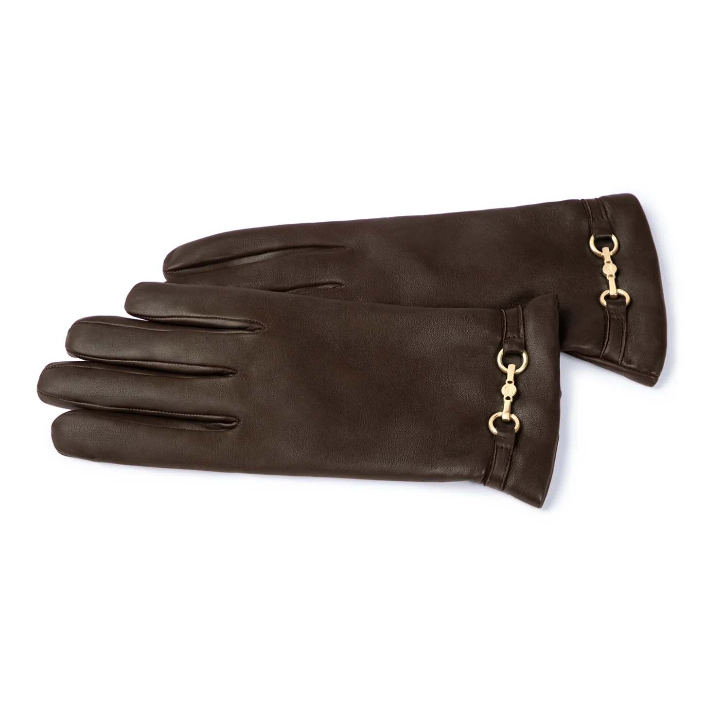 Isabel Bernard Honoré Marcelia dunkelbraune Lederhandschuhe aus Ziegenleder IB67001-331-6.5 - Image 4