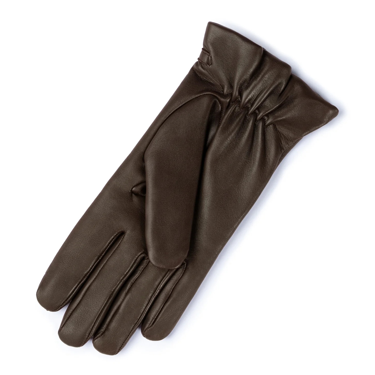 Isabel Bernard Honoré Marcelia dunkelbraune Lederhandschuhe aus Ziegenleder IB67001-331-6.5 - Image 6