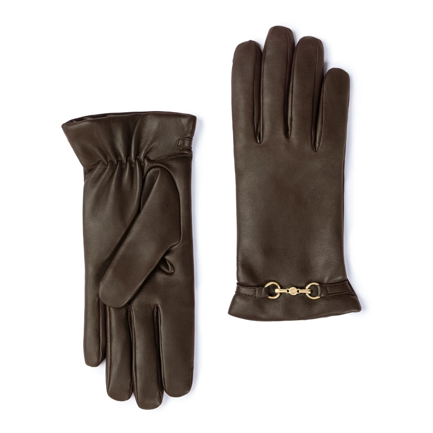 Isabel Bernard Honoré Marcelia dunkelbraune Lederhandschuhe aus Ziegenleder IB67001-331-6.5 - Image 7