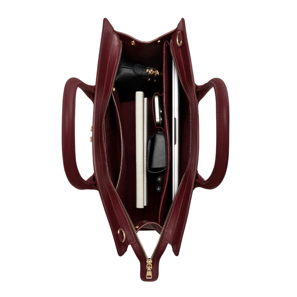 Isabel Bernard Honoré Nadine Bordeaux Kalbsleder Handtasche IB25080 - Image 6
