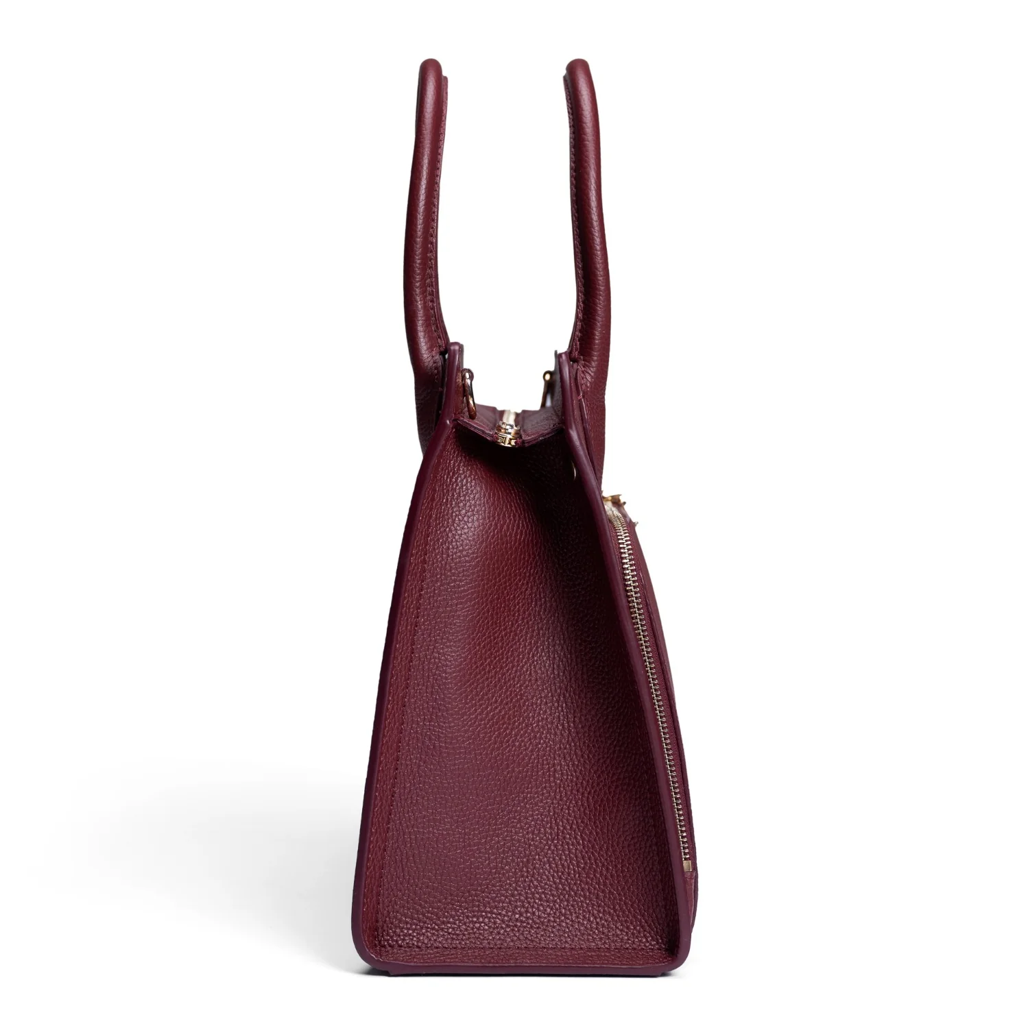 Isabel Bernard Honoré Nadine bordeauxrote Handtasche aus Kalbsleder mit 13-Zoll-Laptopfach IB25110-052-13 - Image 5