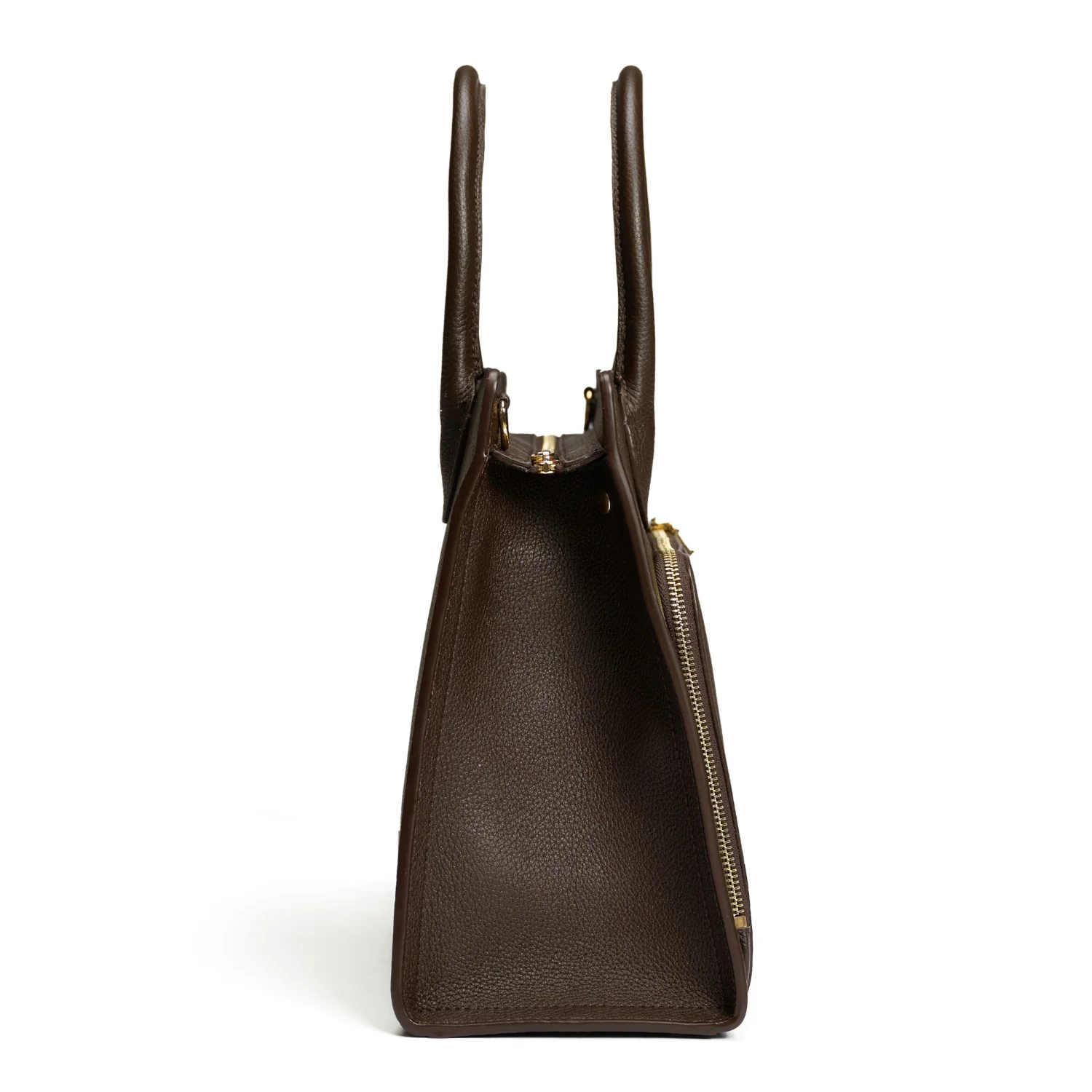 Isabel Bernard Honoré Nadine dunkelbraune Handtasche aus Kalbsleder mit 13-Zoll-Laptopfach IB25110-031-13 - Image 4