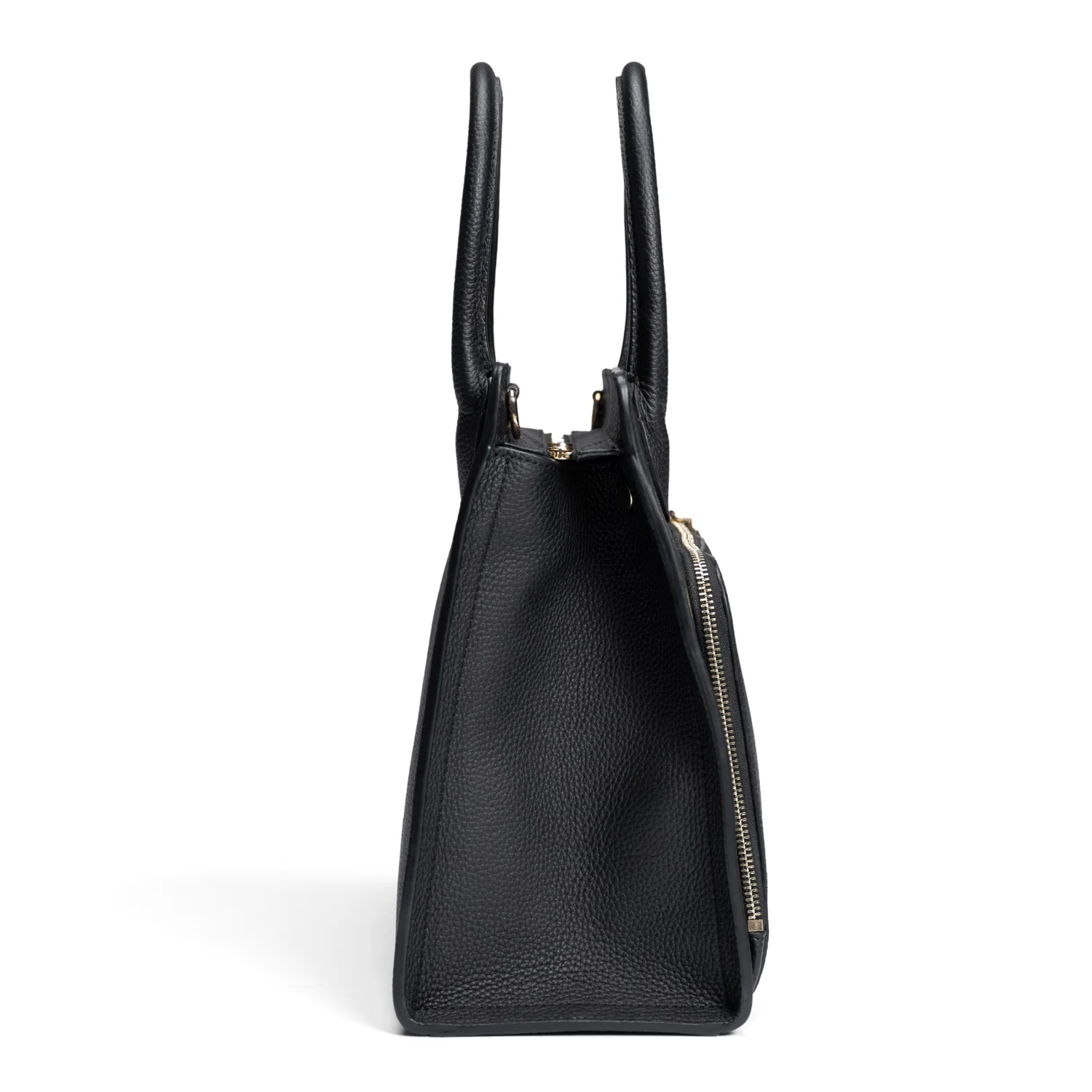 Isabel Bernard Honoré Nadine schwarze Handtasche aus Kalbsleder mit 13-Zoll-Laptopfach IB25110-001-13 - Image 4