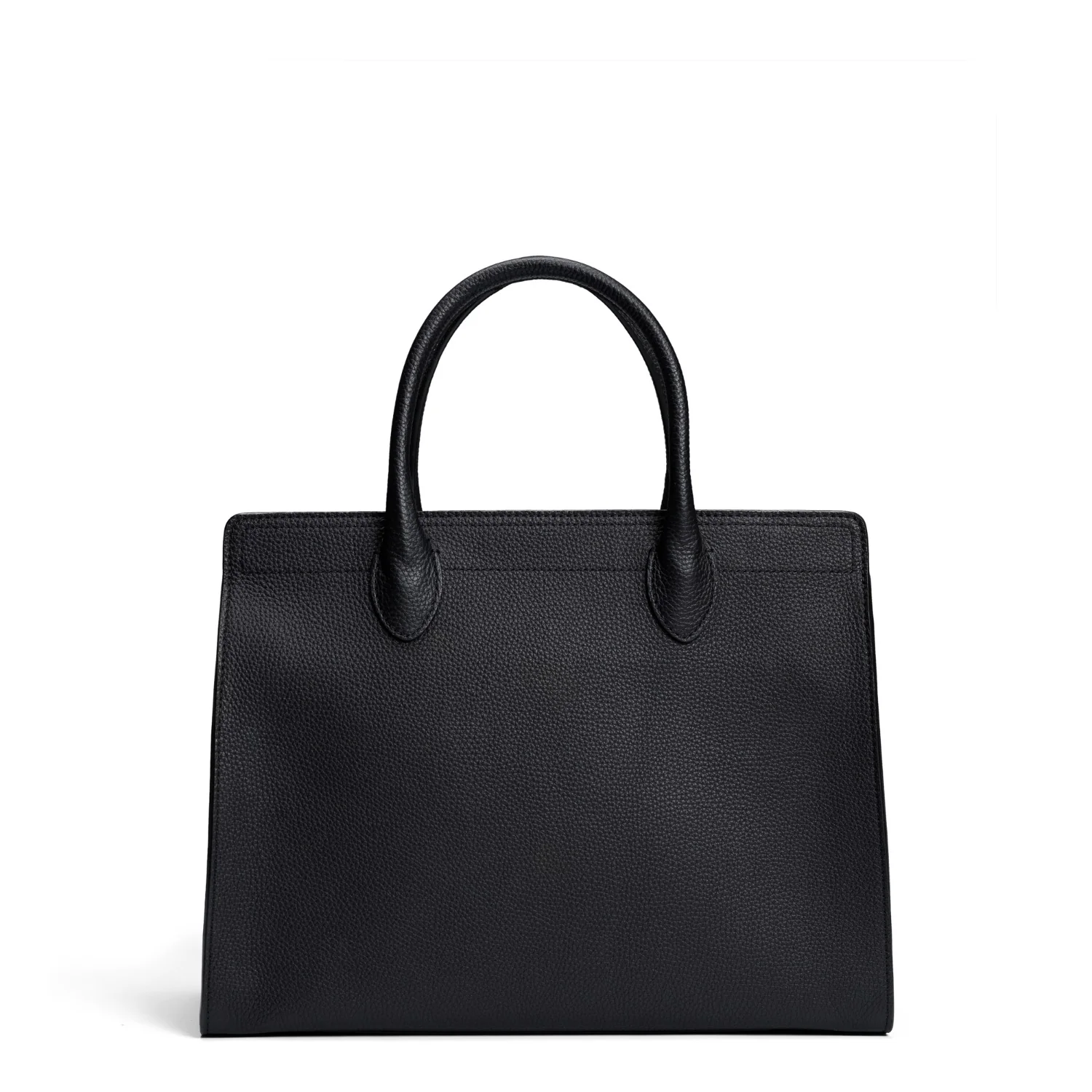 Isabel Bernard Honoré Nadine schwarze Handtasche aus Kalbsleder mit 13-Zoll-Laptopfach IB25110-001-13 - Image 5