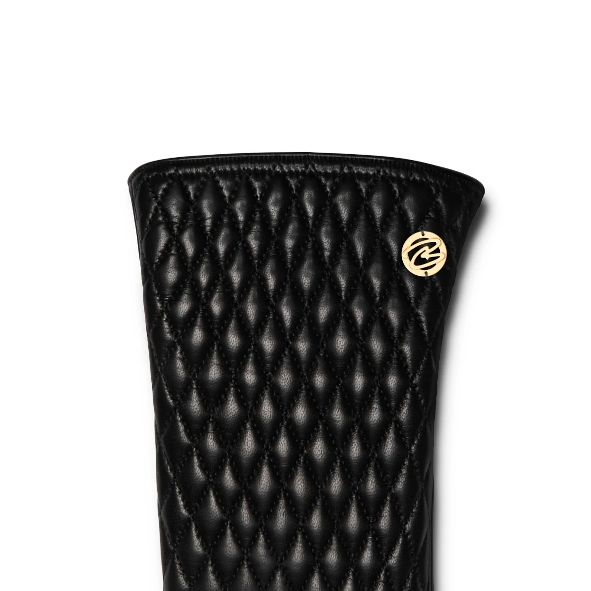 Isabel Bernard Honoré Rosette Schwarz Ziegenfell Leder Handschuhe IB67002-301-6.5 - Image 6