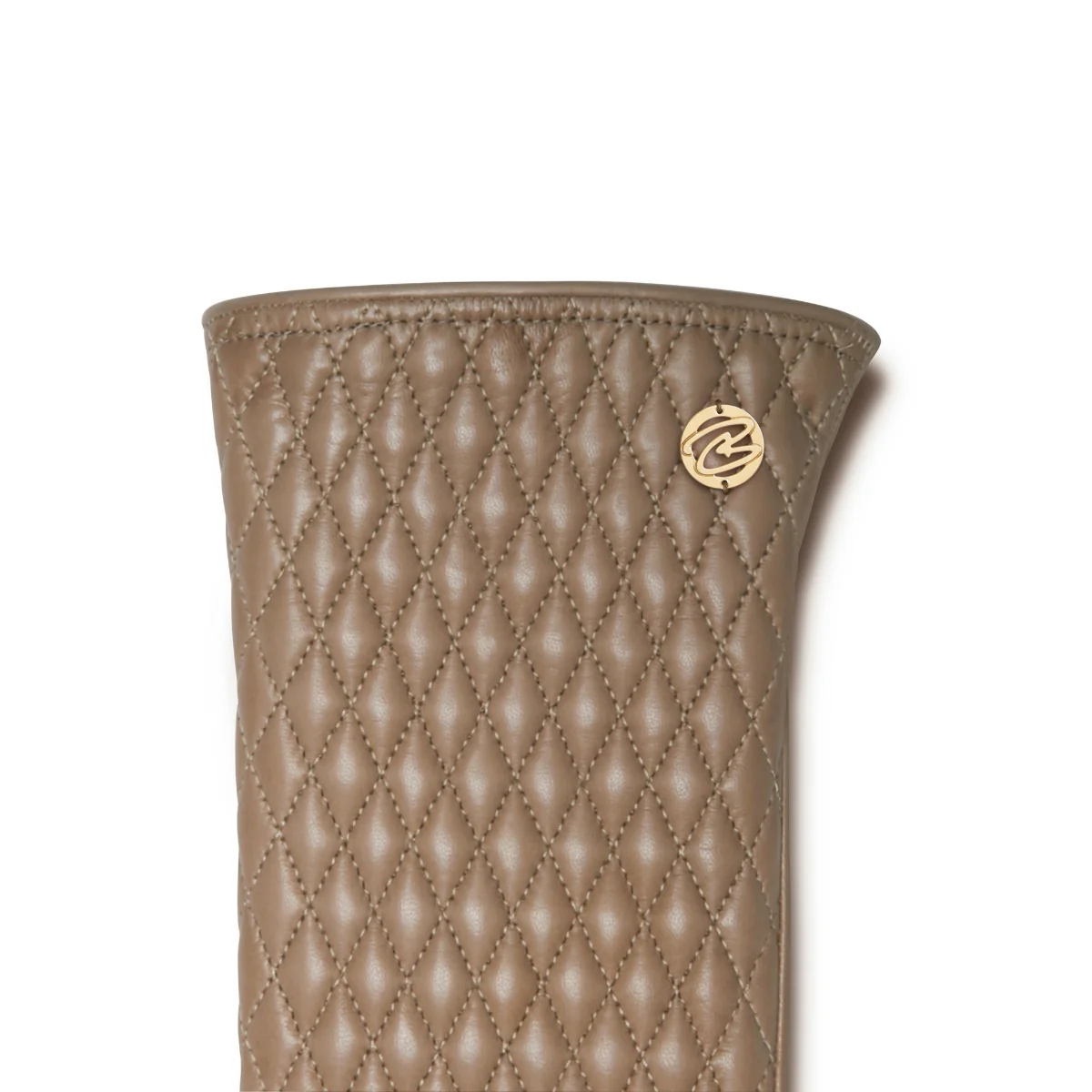 Isabel Bernard Honoré Rosette Taupe Ziegenfell Leder Handschuhe IB67002-378-7 - Image 6