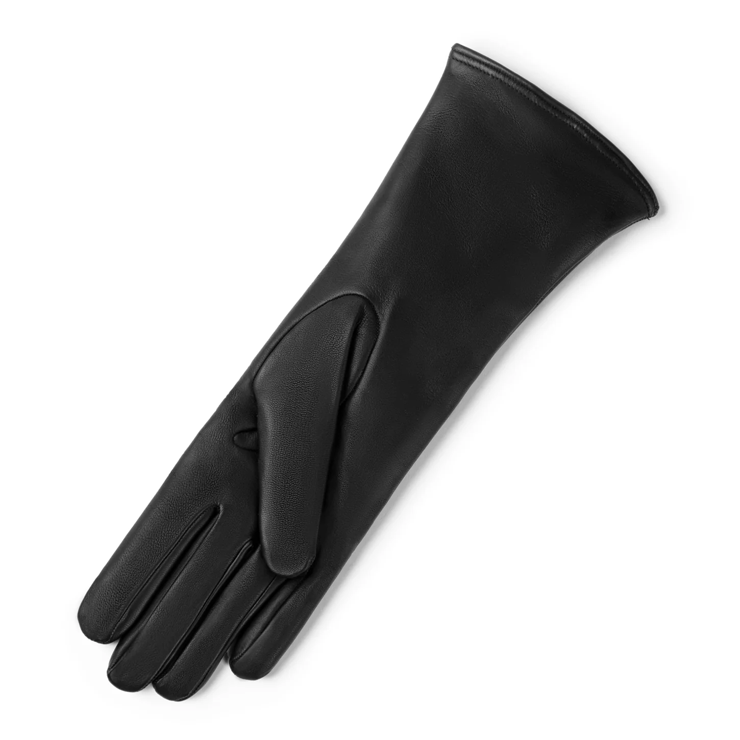 Isabel Bernard Honoré Sylvie schwarze Lederhandschuhe aus Ziegenleder IB67004-301-6.5 - Image 7