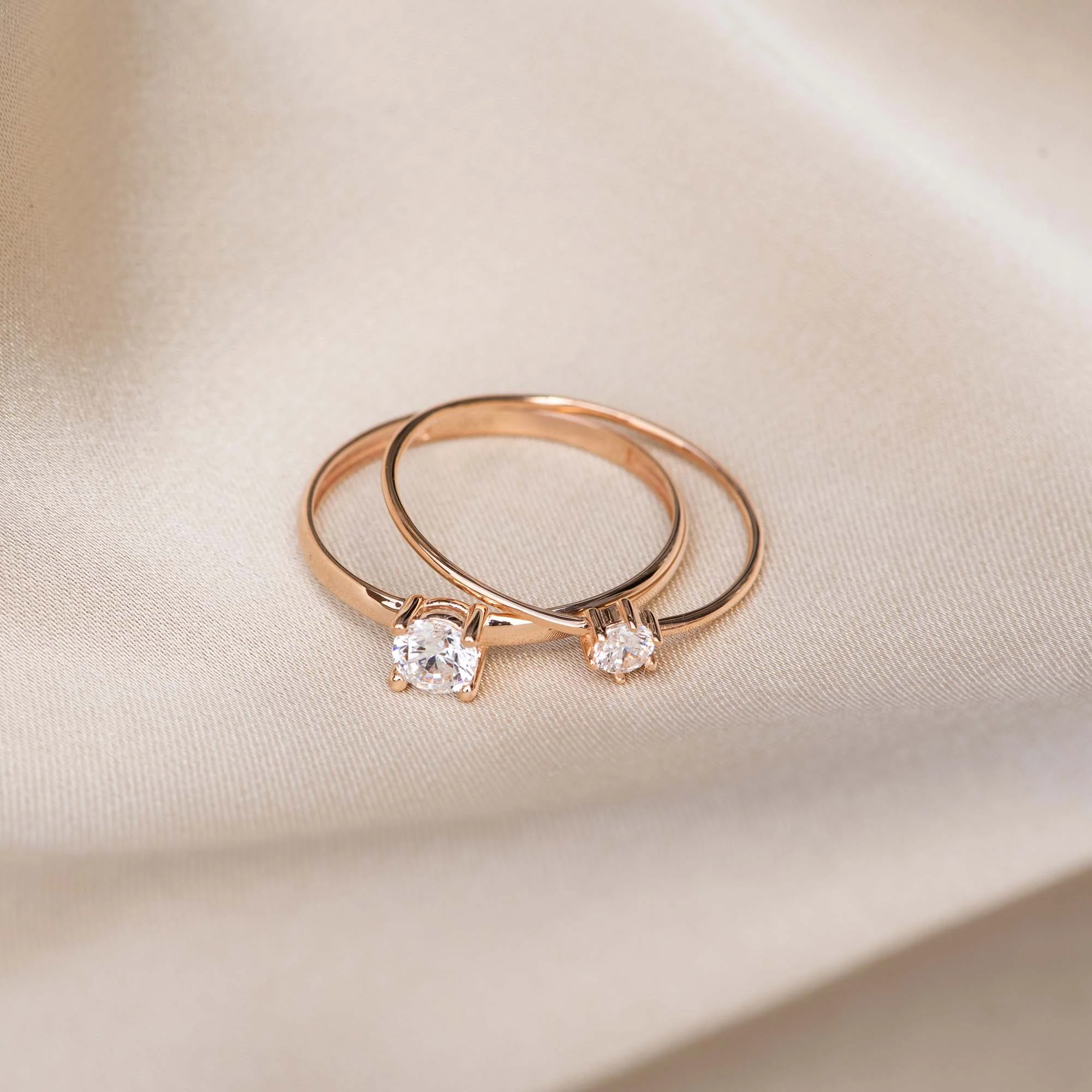 Isabel Bernard La Concorde Abelle 14 Karat | Roségold Ring IB330025-48 - Image 7