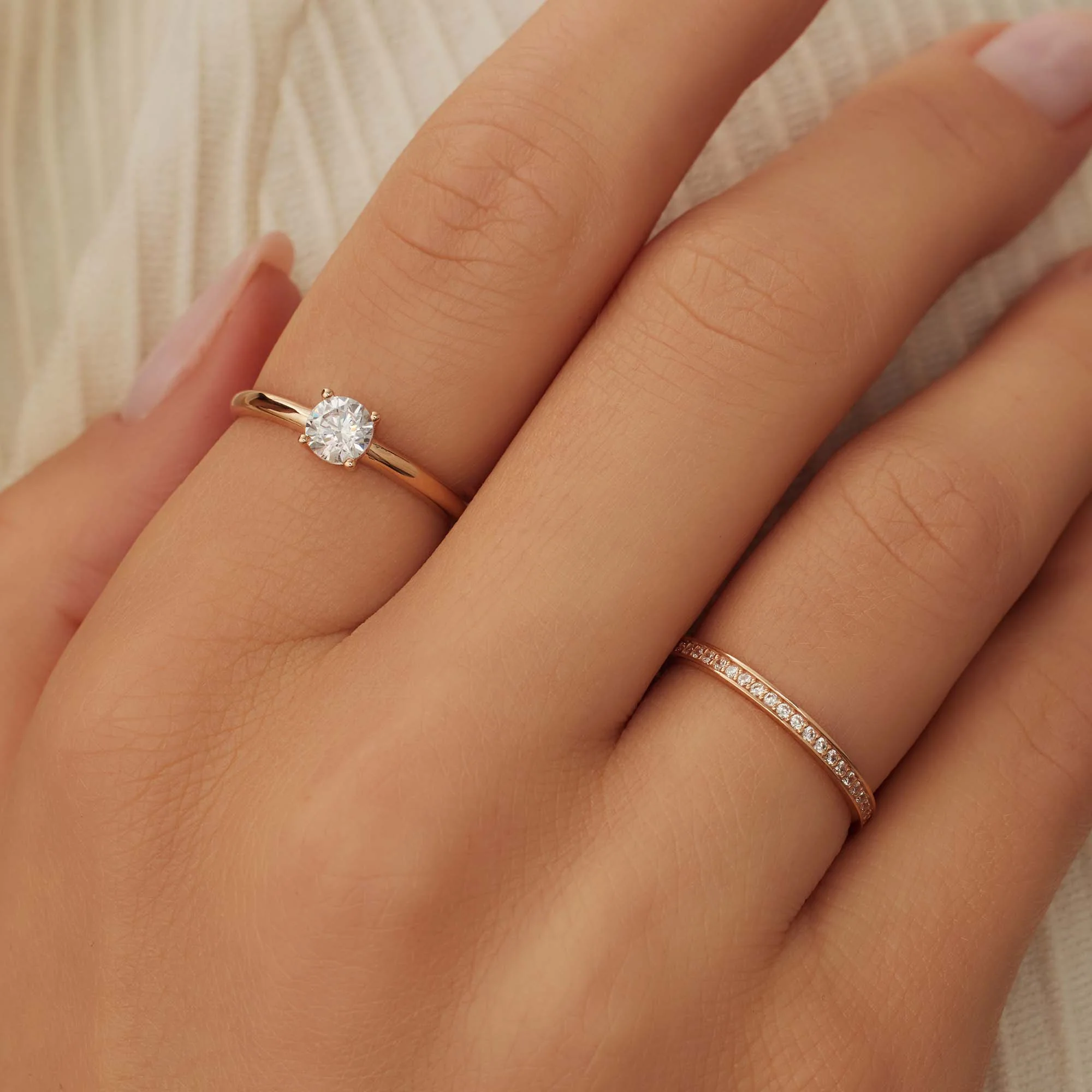 Isabel Bernard La Concorde Soleil 14 Karat | Roségold Ring IB330074-50 - Image 4