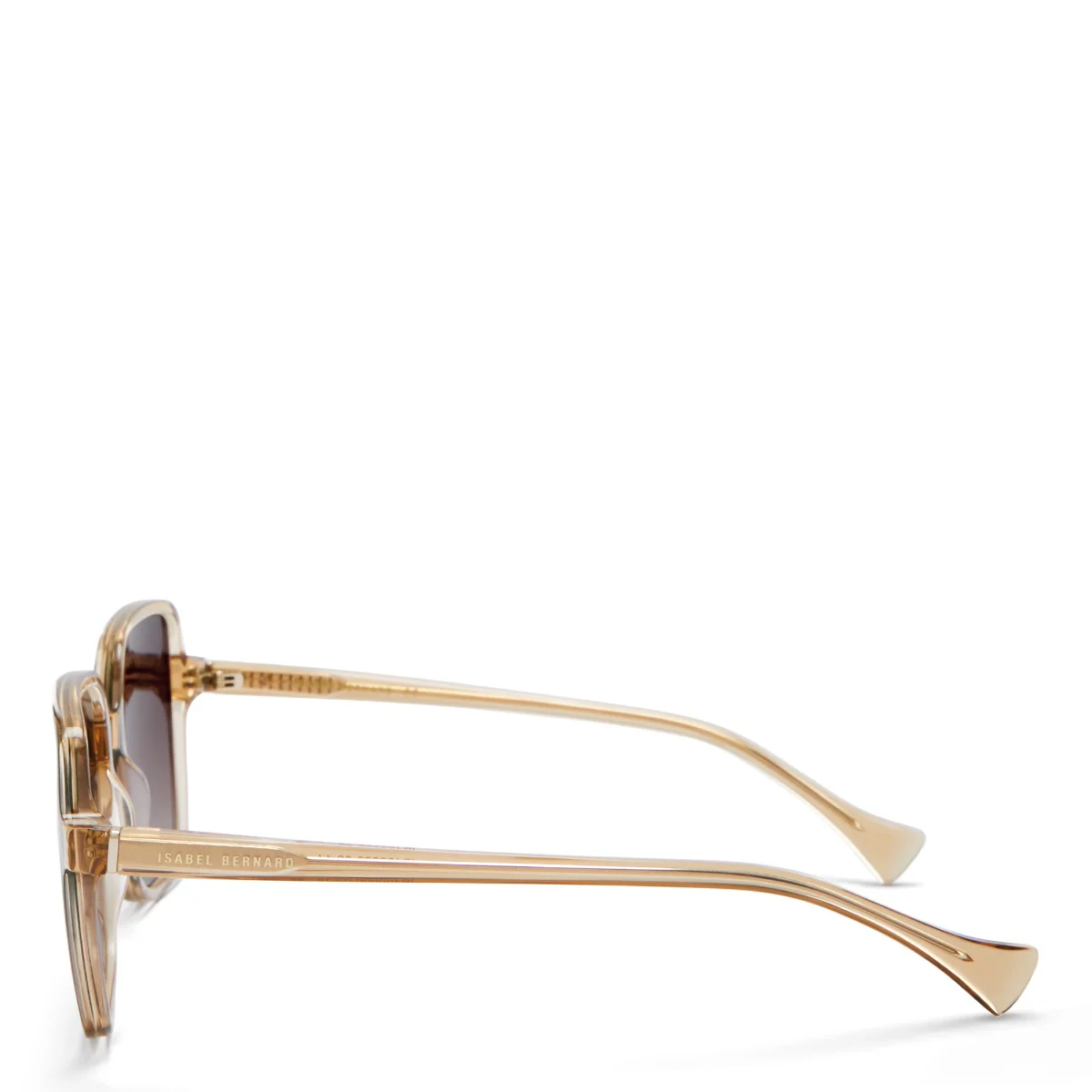 Isabel Bernard La Villette Rene Transparent Beige Quadratisch Sonnenbrille IB400000-02-14 - Image 5