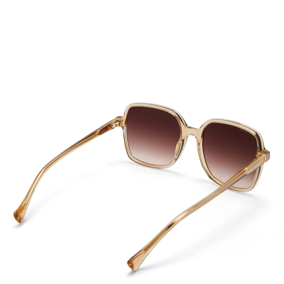 Isabel Bernard La Villette Rene Transparent Beige Quadratisch Sonnenbrille IB400000-02-14 - Image 6
