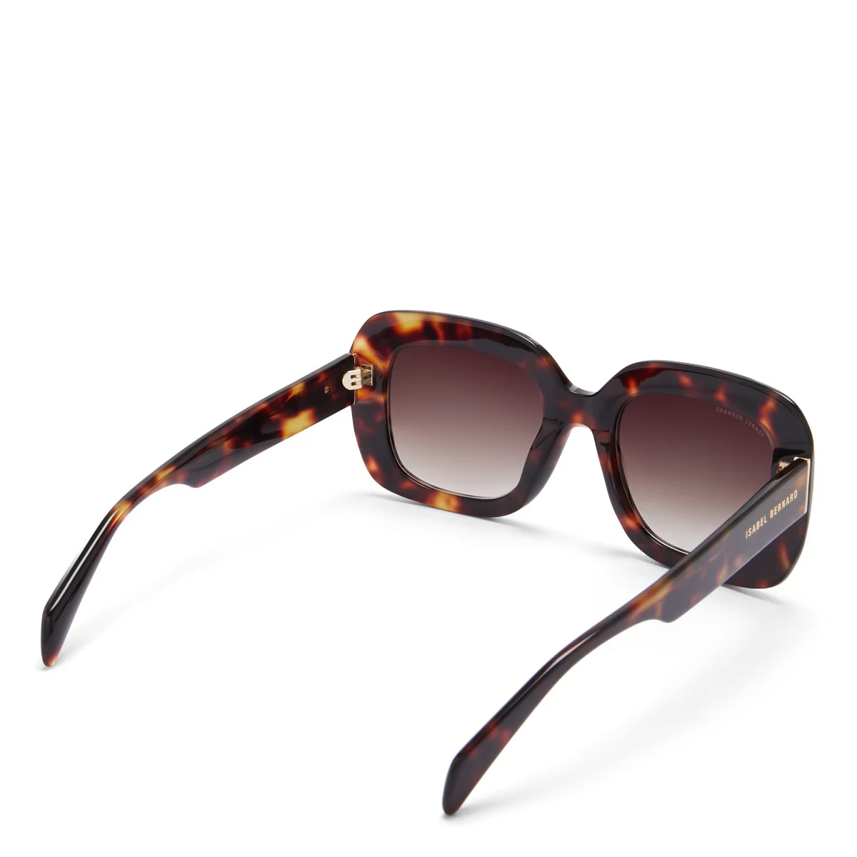 Isabel Bernard La Villette Rive Braun Tortoise Quadratisch Sonnenbrille IB400003-14-14 - Image 6