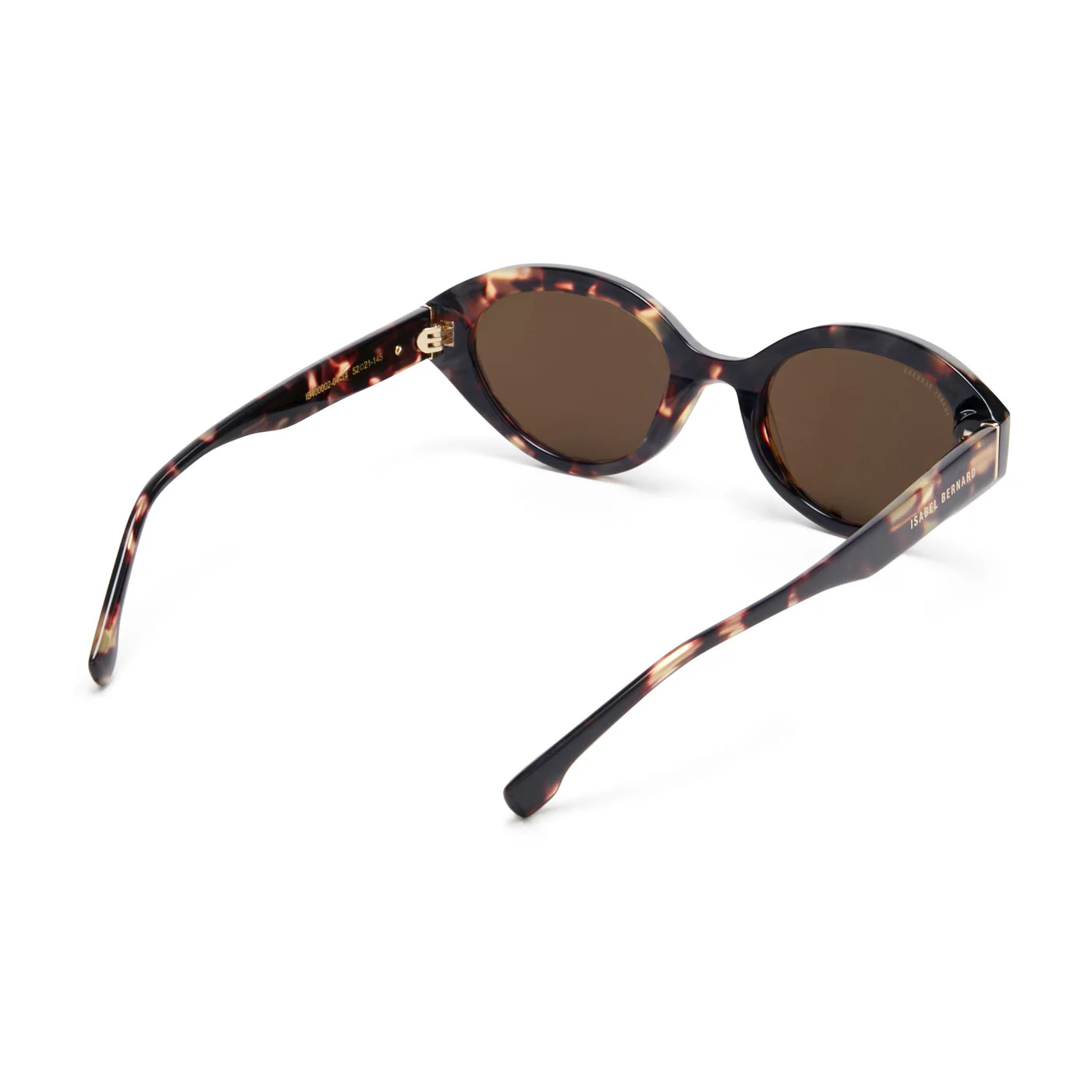 Isabel Bernard La Villette Rosaire Braun Tortoise Oval Sonnenbrille IB400002-04-14 - Image 7