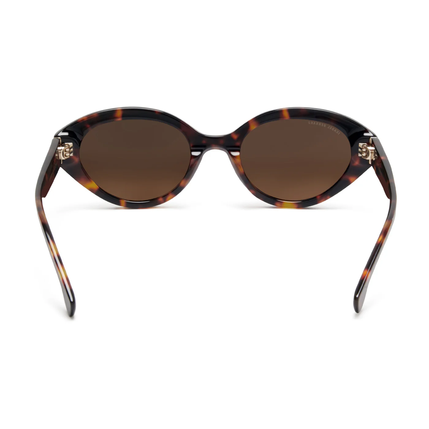 Isabel Bernard La Villette Rosaire Braun Tortoise Oval Sonnenbrille IB400002-14-14 - Image 7