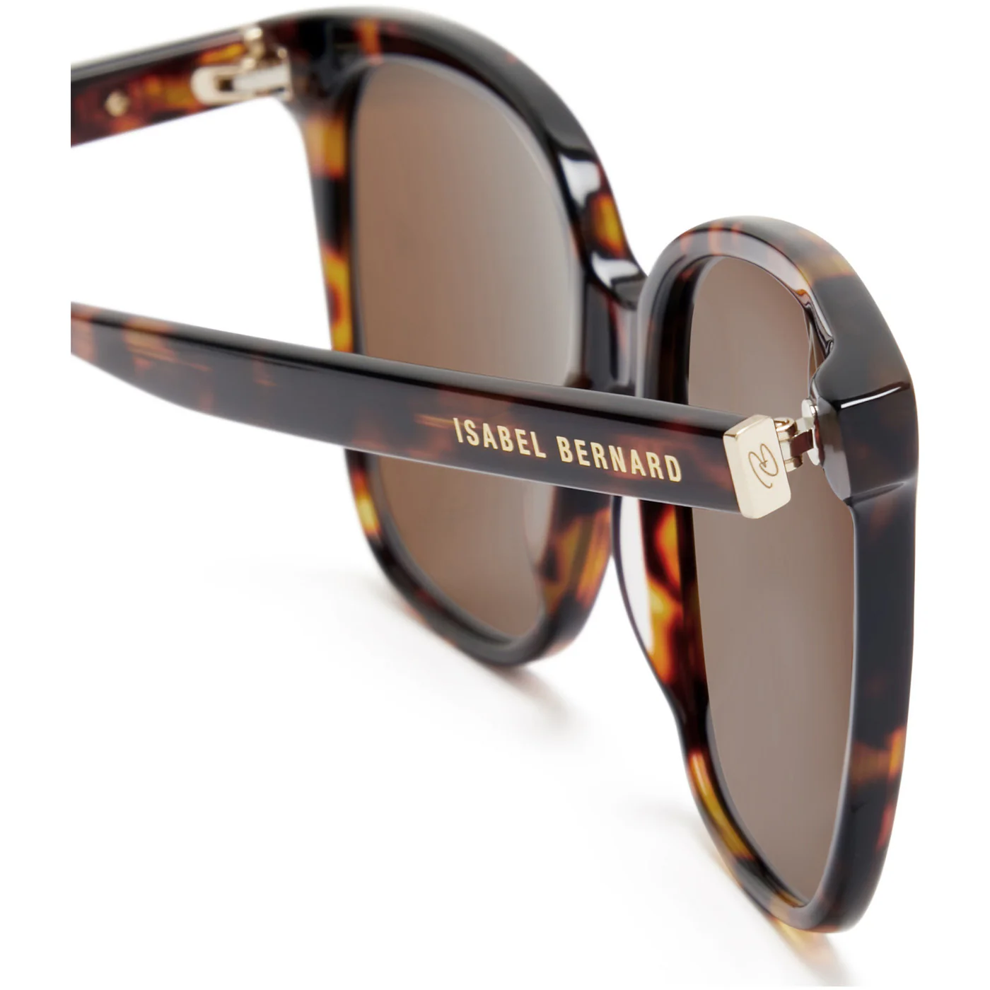 Isabel Bernard La Villette Raison Braun Tortoise Quadratisch Sonnenbrille IB400007-14-14 - Image 8