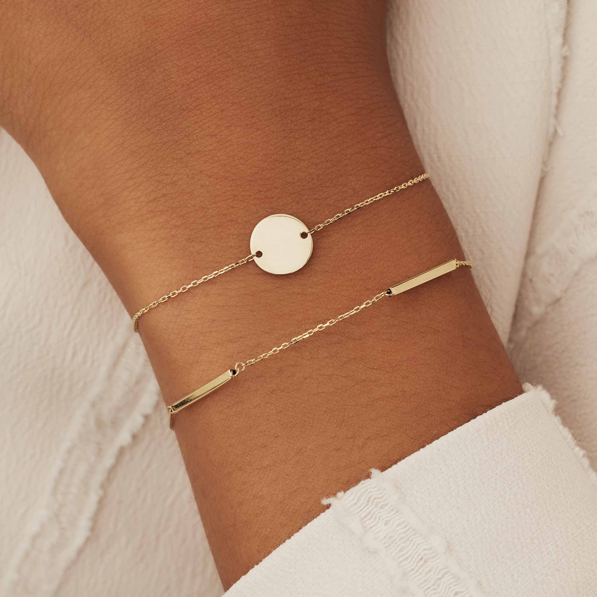 Isabel Bernard Le Marais Jolie 14 Karat | Gold Armband IB320117 - Image 2