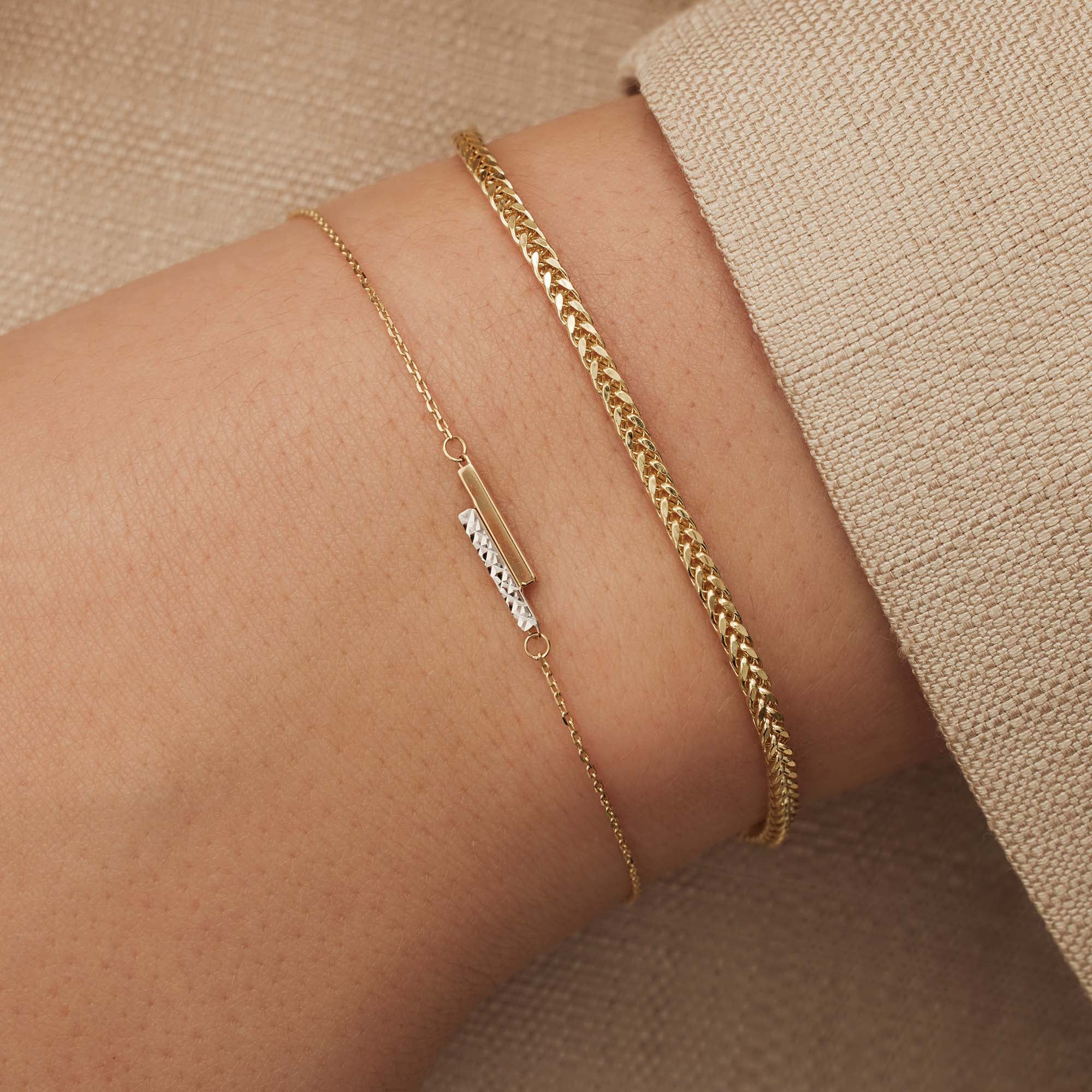 Isabel Bernard Le Marais Alice 14 Karat | Gold Armband IB320119 - Image 2