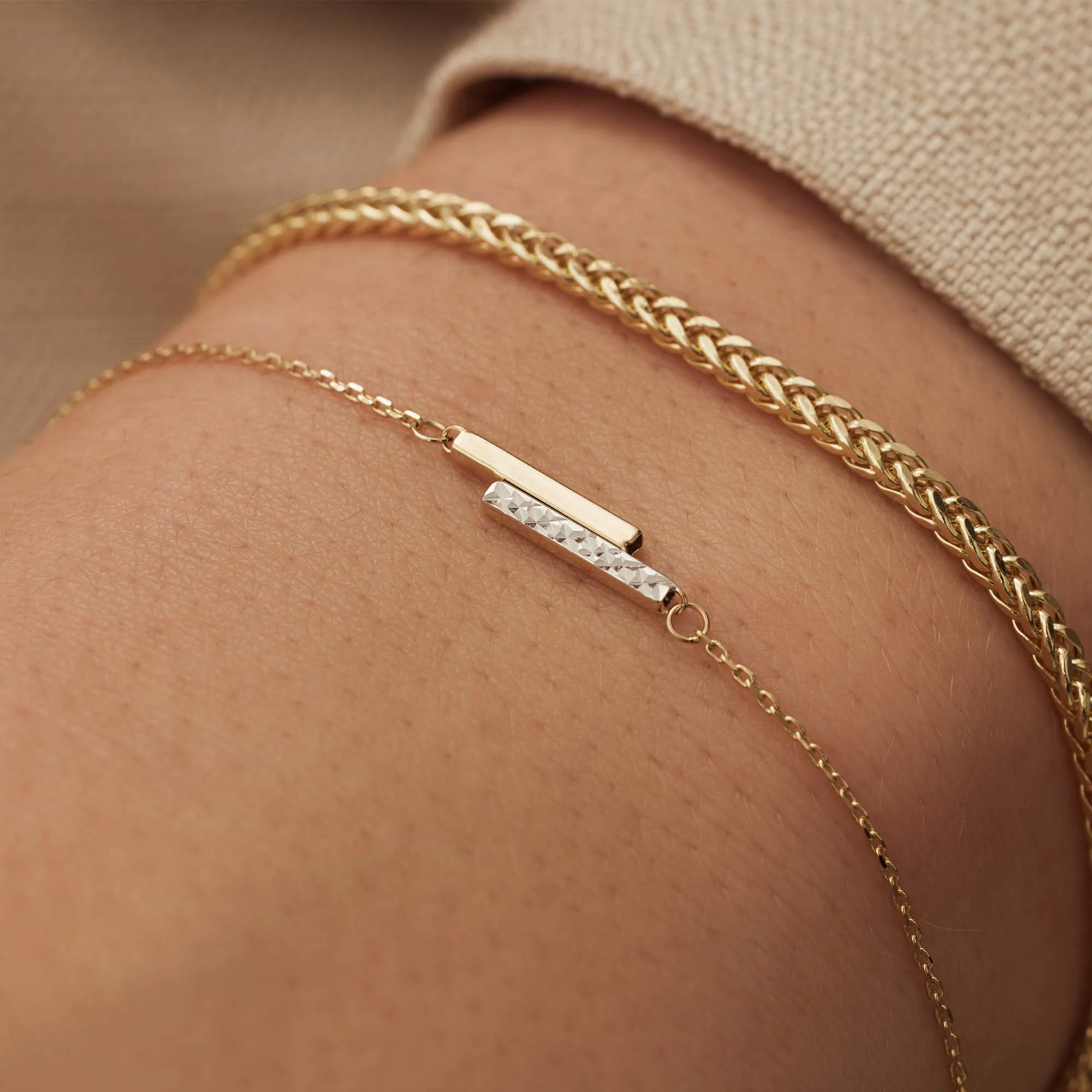 Isabel Bernard Le Marais Alice 14 Karat | Gold Armband IB320119 - Image 3