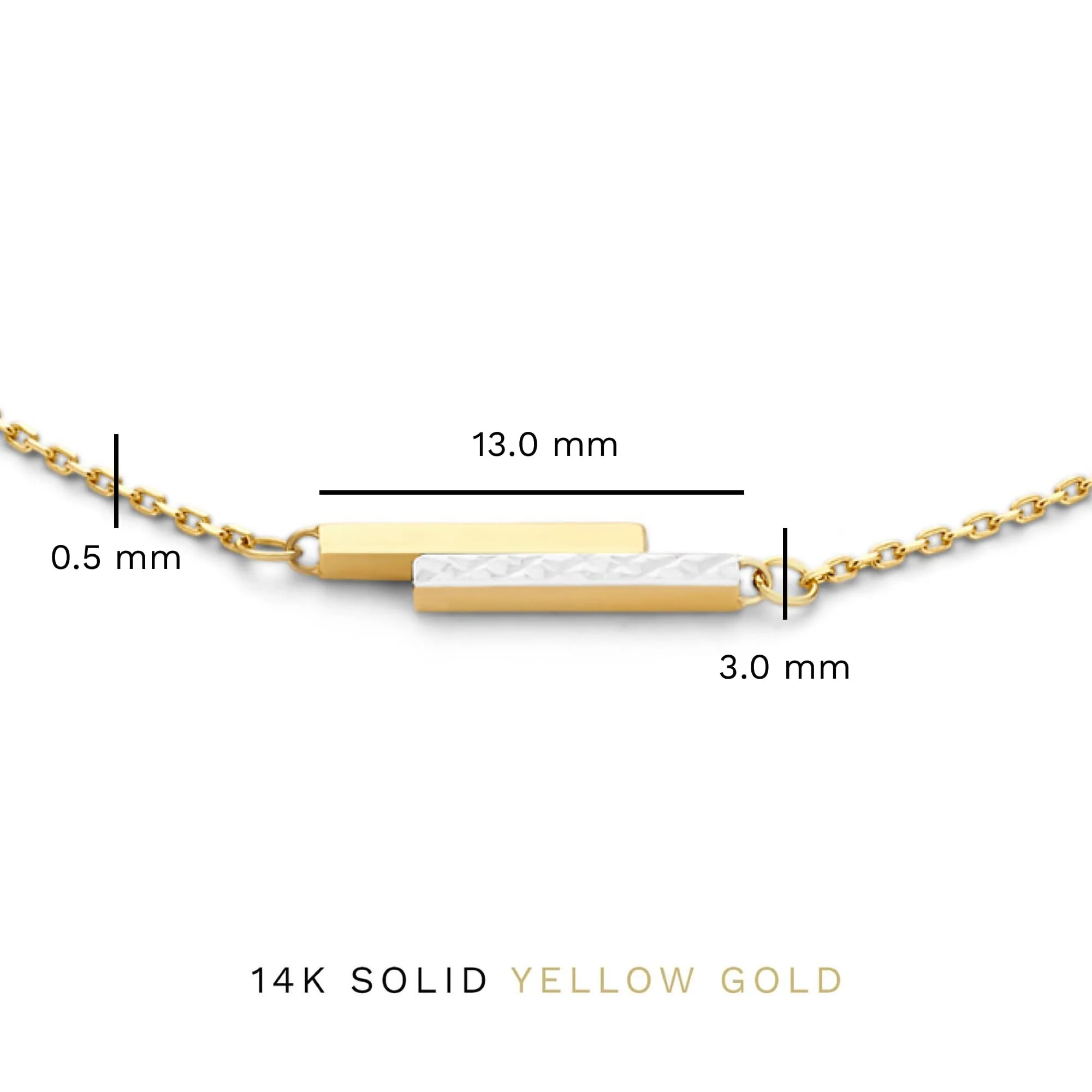Isabel Bernard Le Marais Alice 14 Karat | Gold Armband IB320119 - Image 5