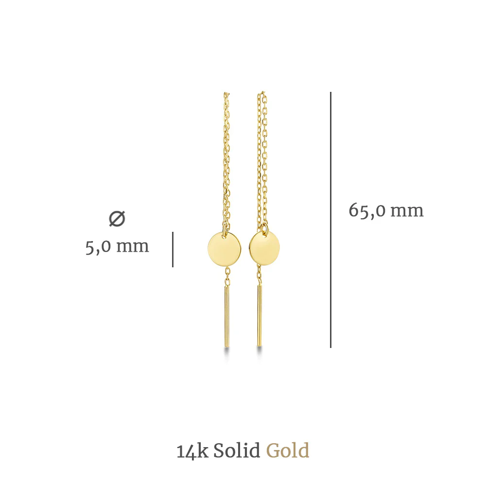 Isabel Bernard Le Marais Jeanne 14 Karat | Gold Ohrringe IB360197 - Image 6