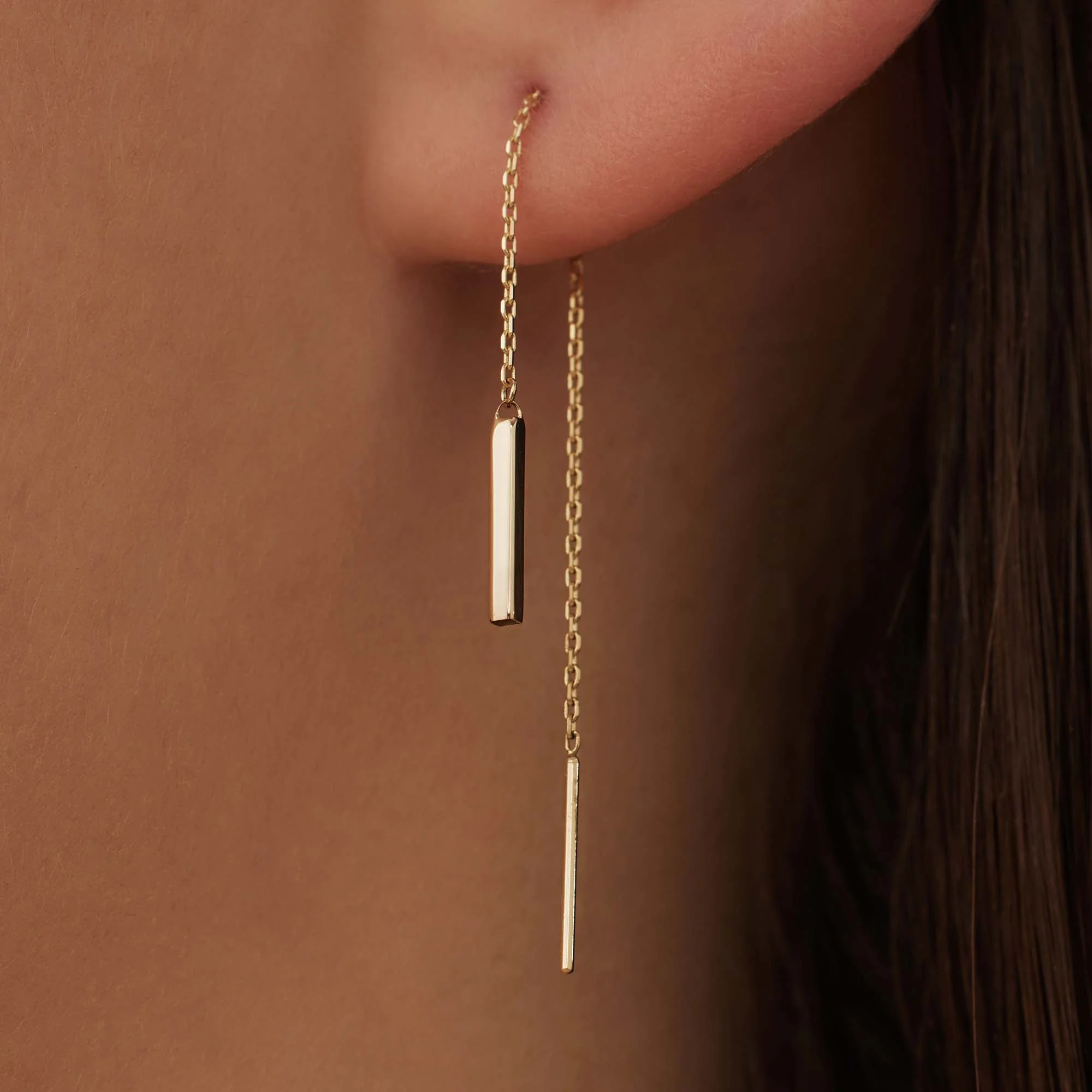 Isabel Bernard Le Marais Rosalie 14 Karat | Gold Drop Ohrringe IB360214 - Image 3