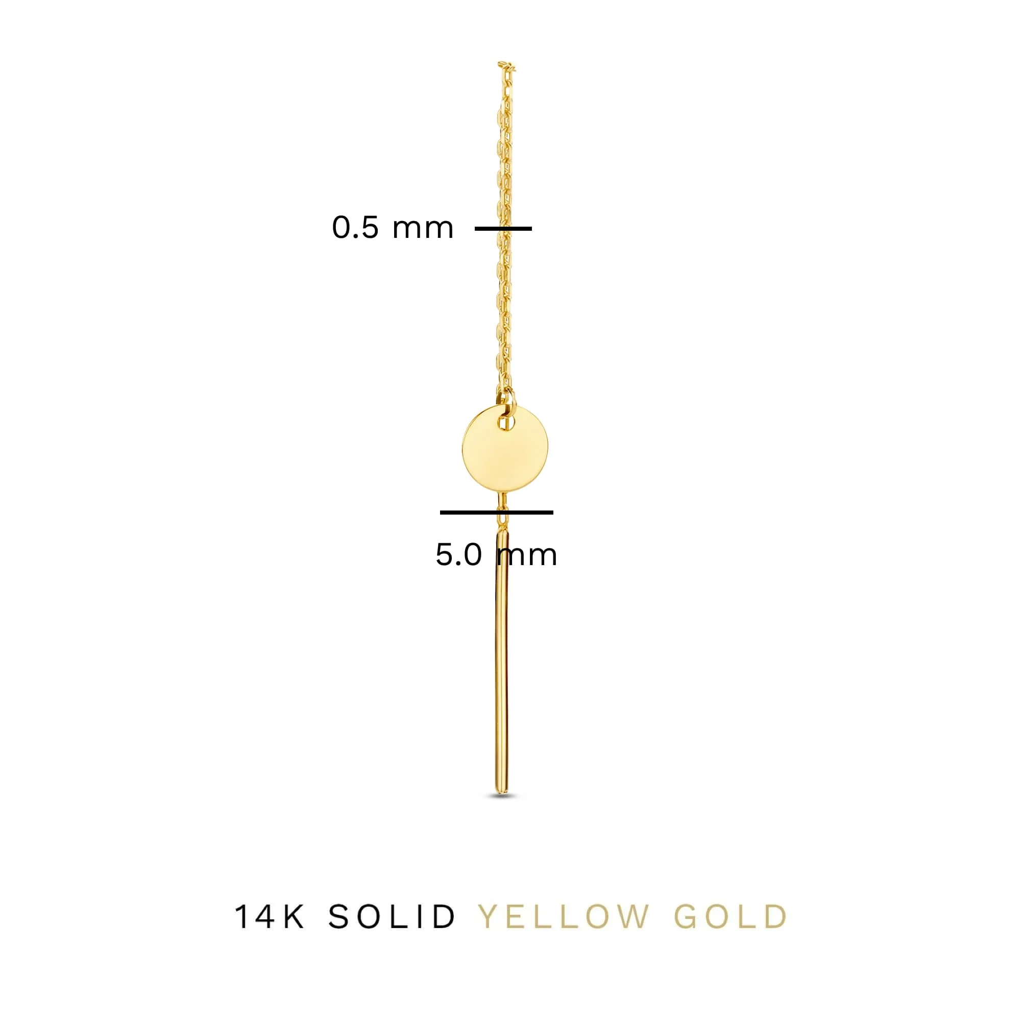 Isabel Bernard Le Marais Jeanne 14 Karat | Gold Drop Ohrringe IB360223 - Image 4