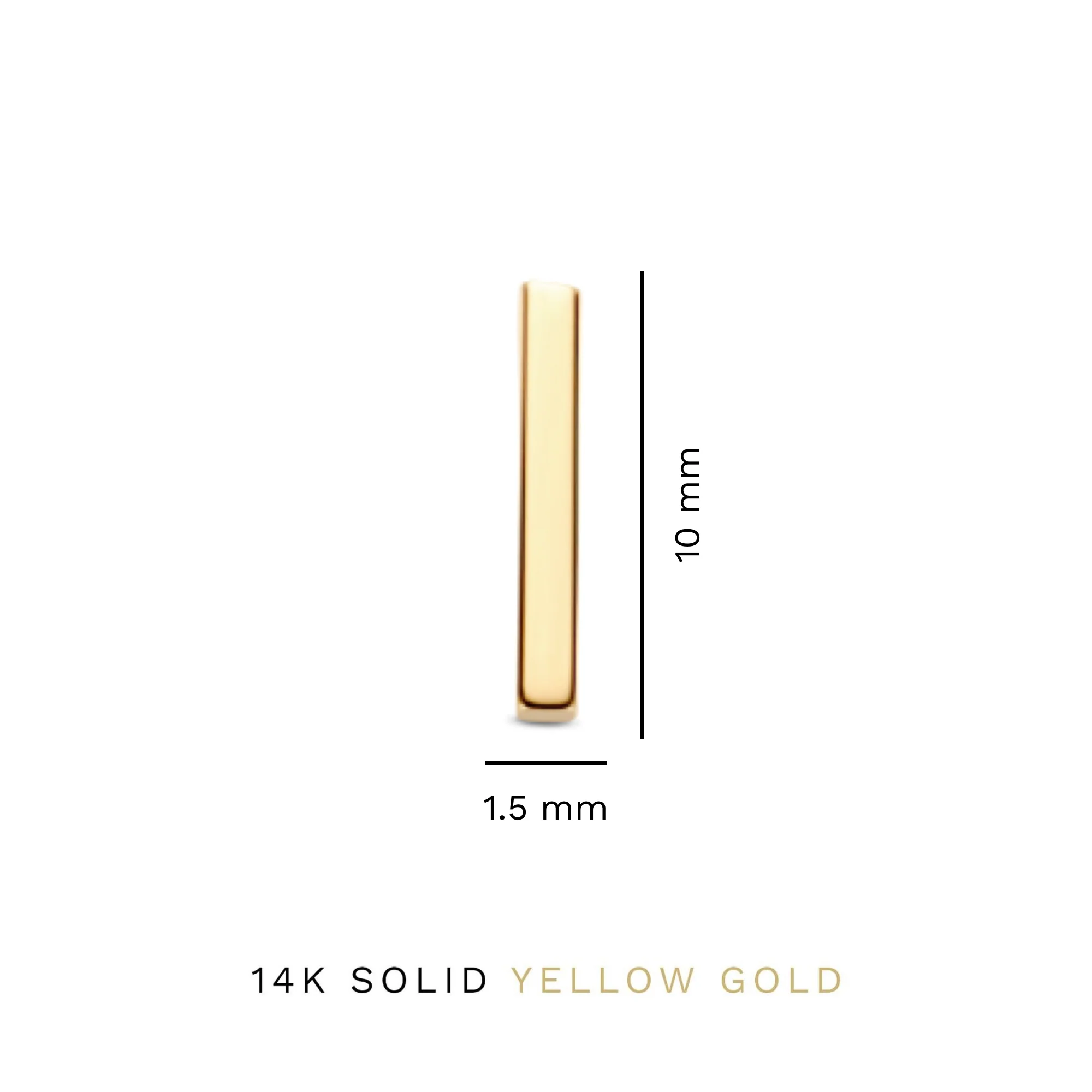 Isabel Bernard Le Marais Rosalie 14 Karat | Gold Ohrstecker IB360215 - Image 4