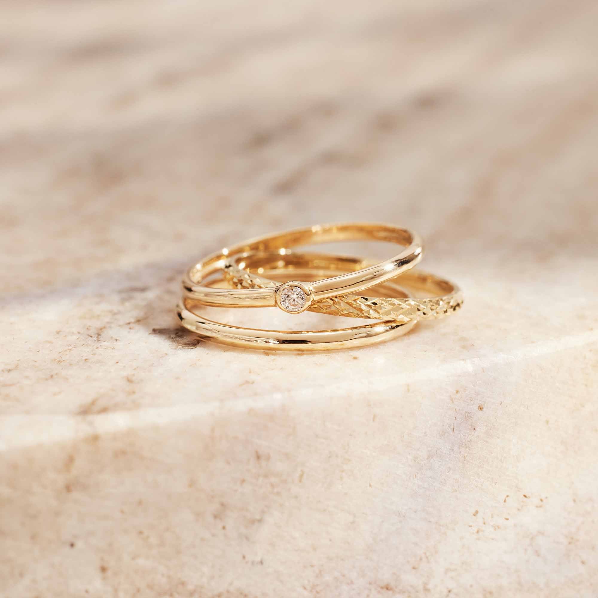 Isabel Bernard Le Marais Solene 14 Karat | Gold Ring IB330077-52 - Image 5