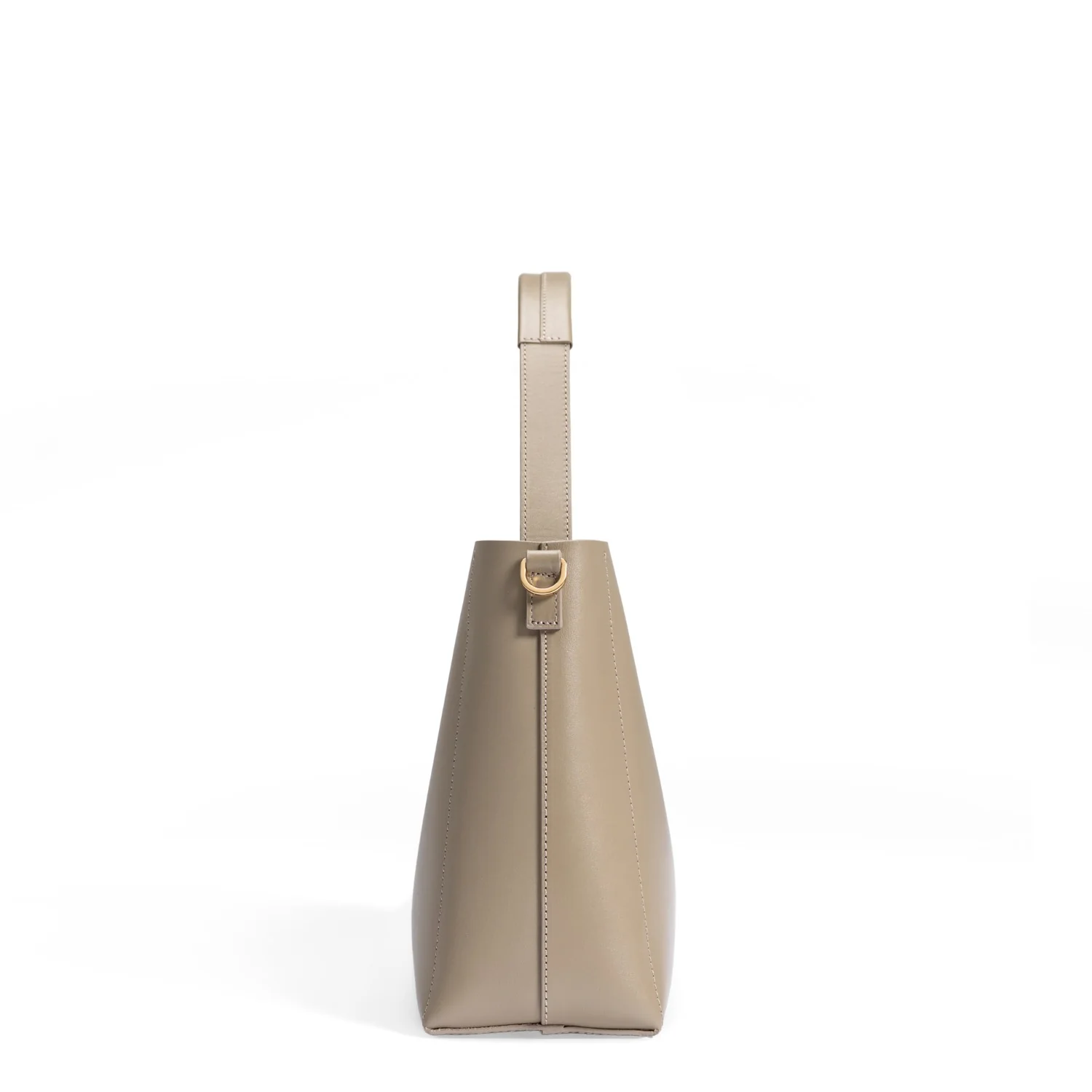 Isabel Bernard Montmartre Béatrice taupefarbene Ledertasche aus Naturleder IB25095-378 - Image 4