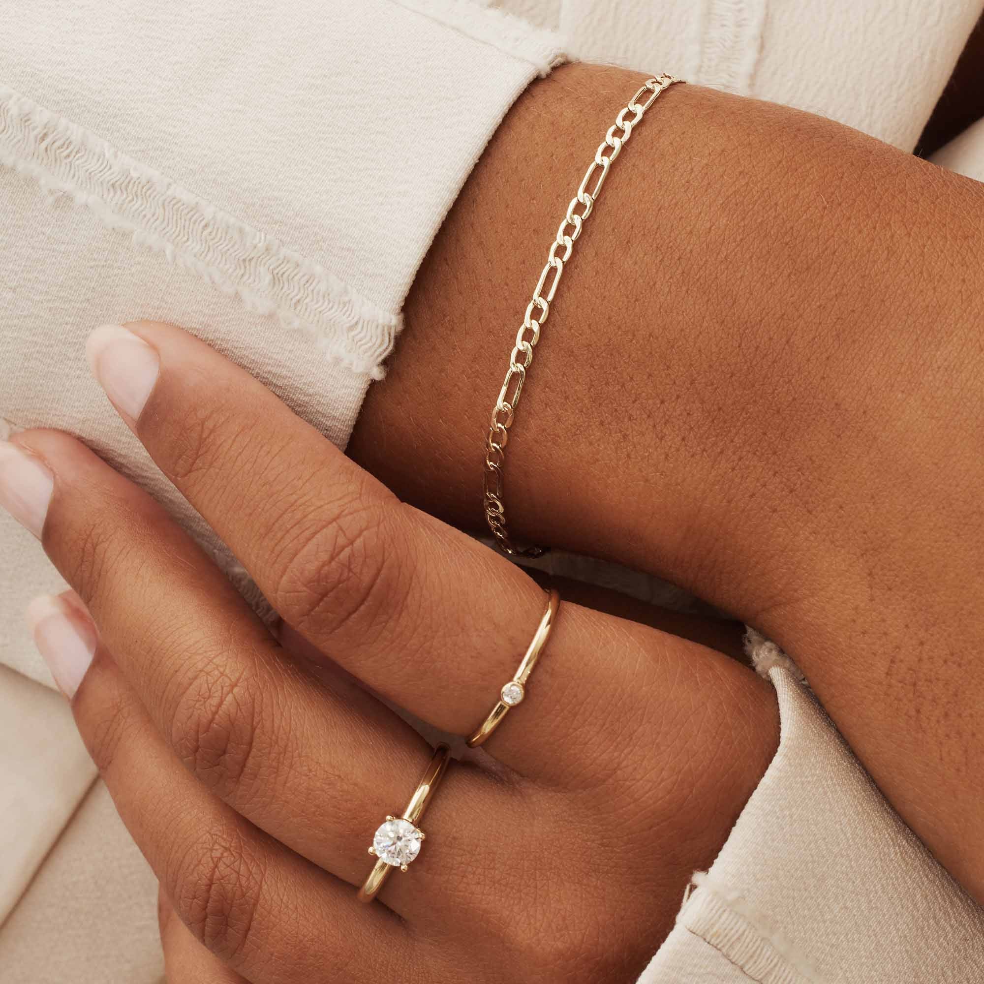 Isabel Bernard Rivoli Nina 14 Karat | Gold Armband IB320076 - Image 2