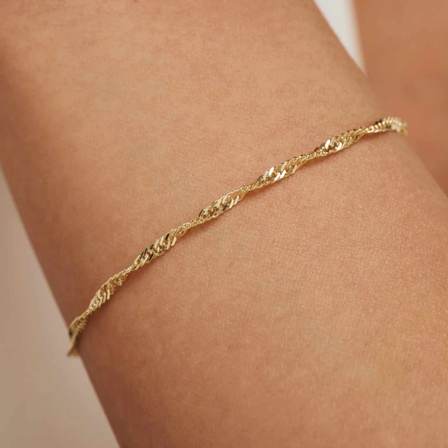 Isabel Bernard Rivoli Lilou 14 Karat | Gold Armband IB320077 - Image 2