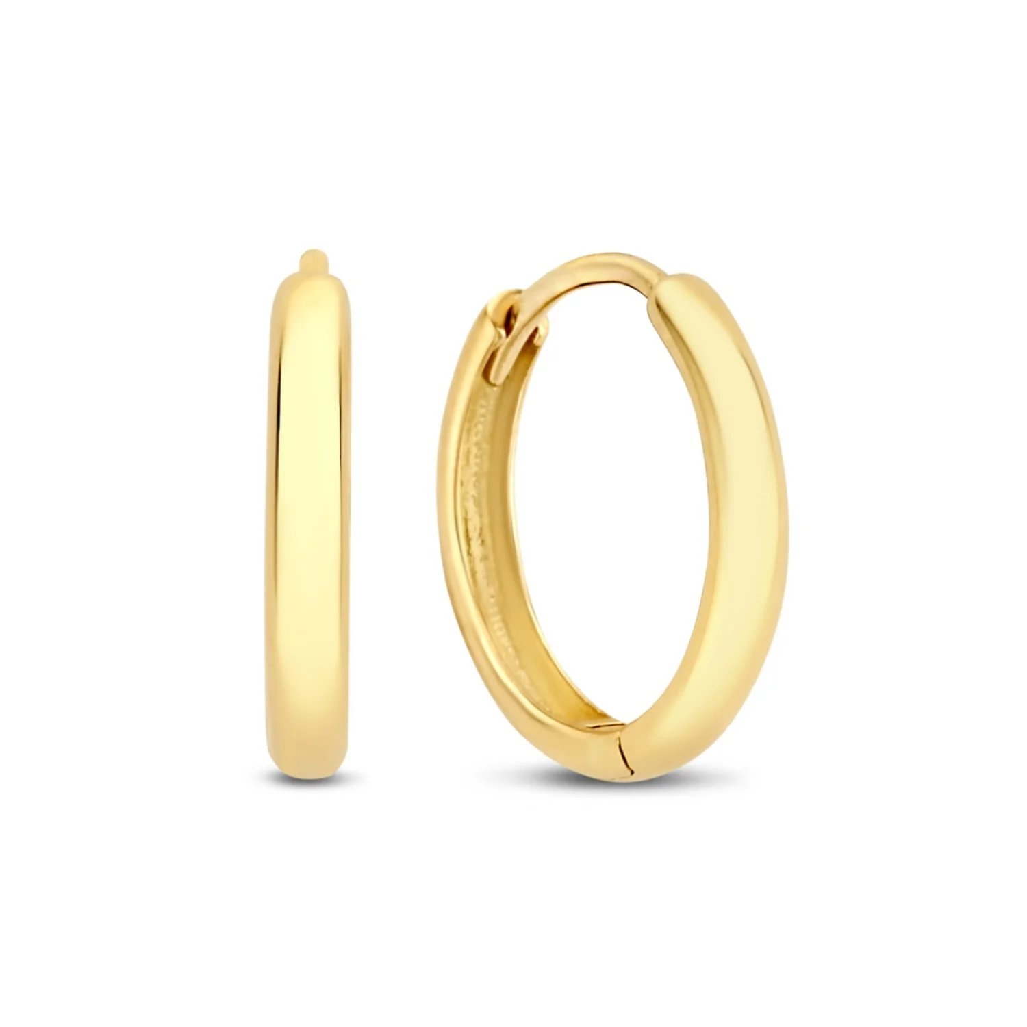 Isabel Bernard Rivoli Morgane 14 Karat | Gold Reif-Ohrringe IB360144 - Image 4
