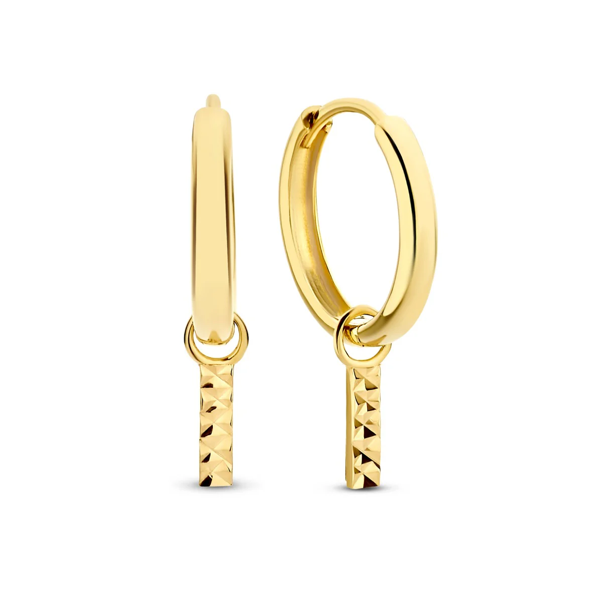 Isabel Bernard Rivoli Laura 14 Karat | Gold Reif-Ohrringe IB360151