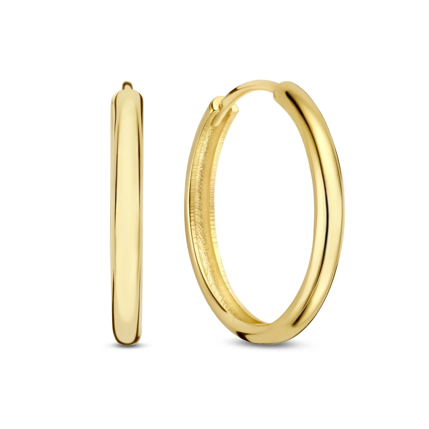 Isabel Bernard Rivoli Morgane 14 Karat Gold Reif-Ohrringe IB360266