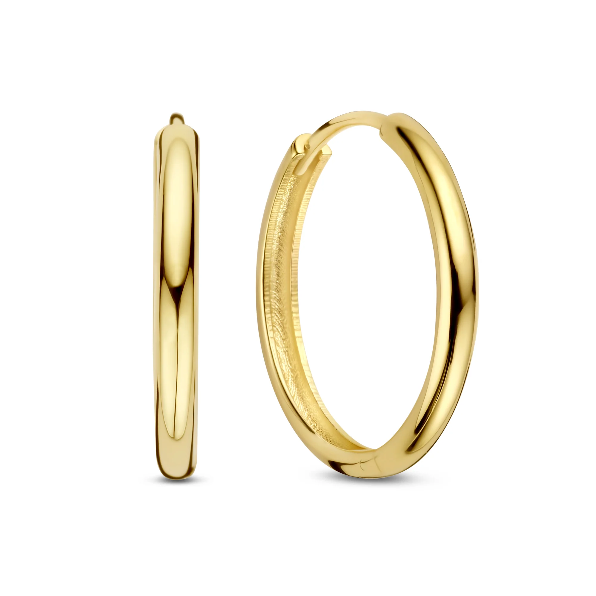 Isabel Bernard Rivoli Morgane 14 Karat Gold Reif-Ohrringe IB360266 - Image 3