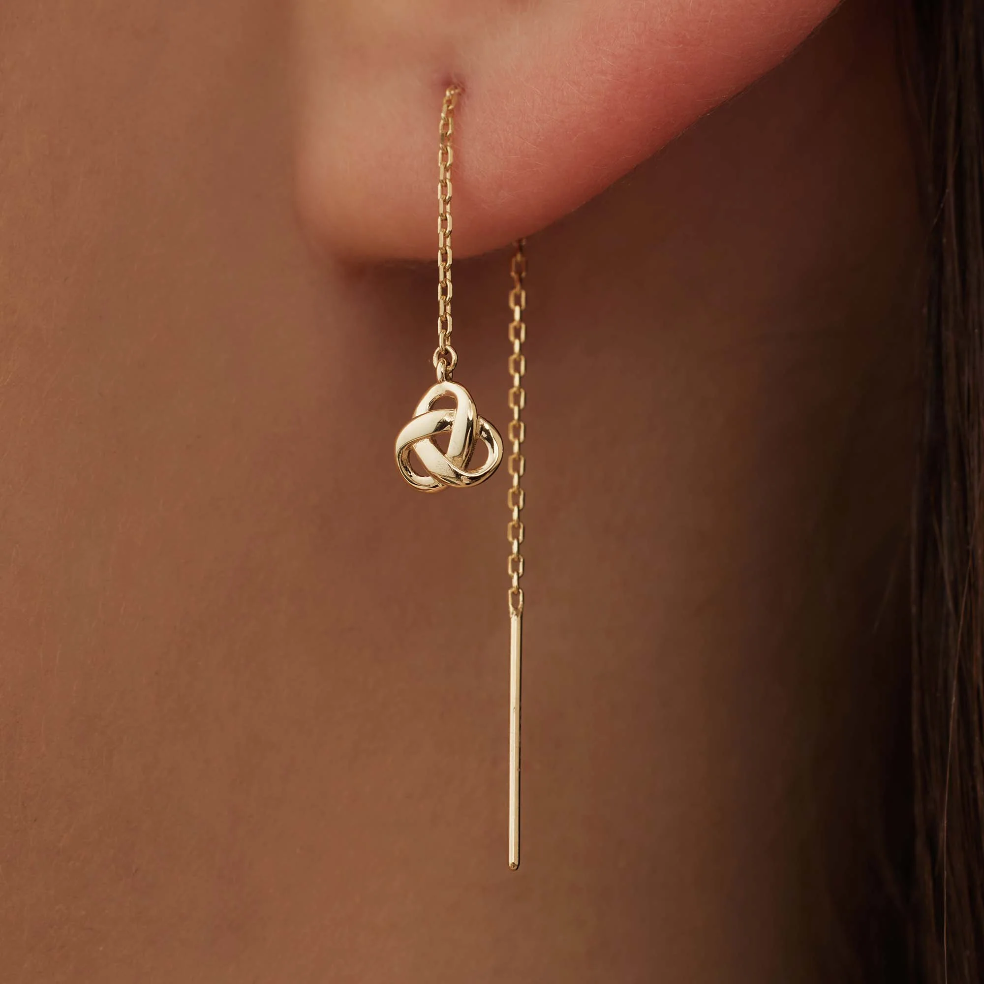 Isabel Bernard Rivoli Méline 14 Karat | Gold Drop Ohrringe IB360220 - Image 3