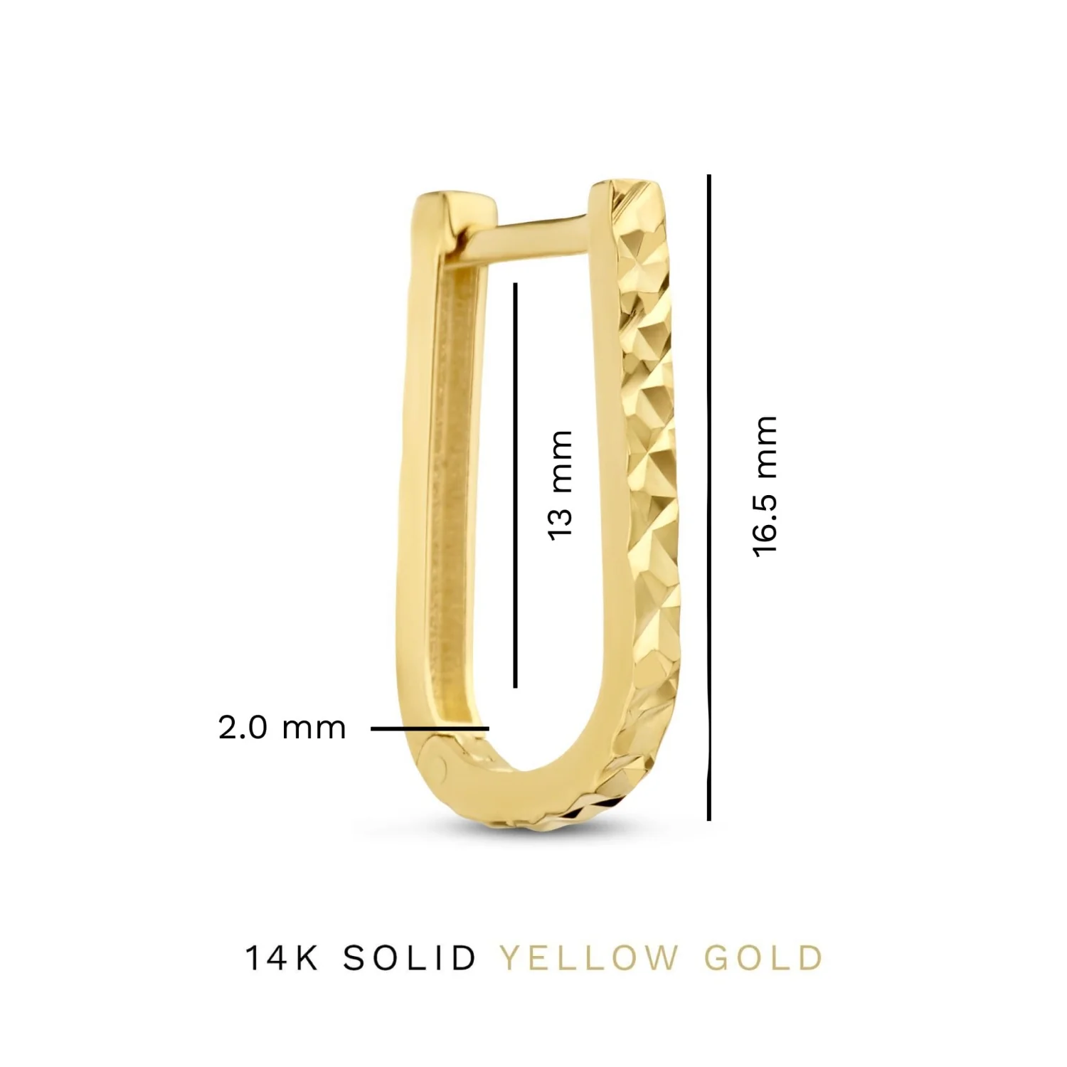 Isabel Bernard Rivoli Laura 14 Karat | Gold Drop Ohrringe IB360240 - Image 4