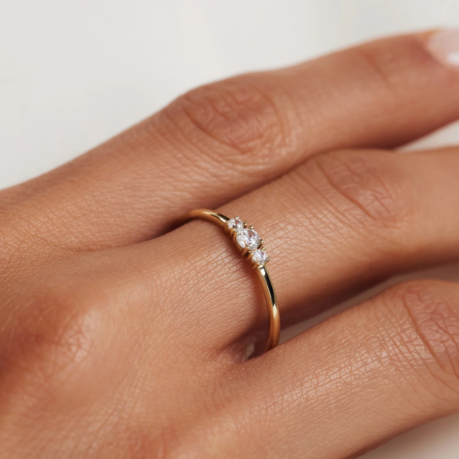 Isabel Bernard Rivoli Esmée 14 Karat | Gold Ring IB330050-50 - Image 3