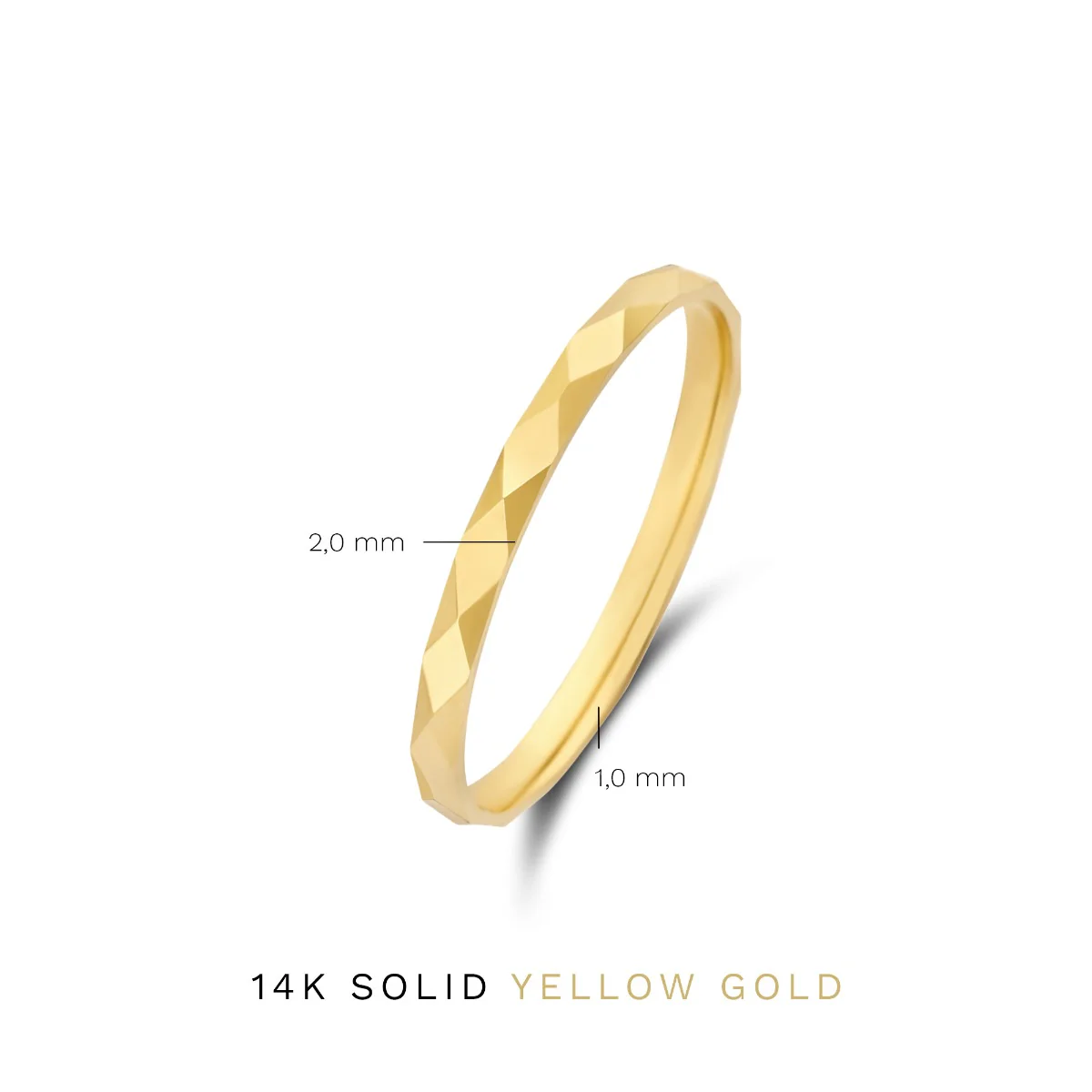 Isabel Bernard Rivoli Laura 14 Karat | Gold Ring IB330066-60 - Image 5