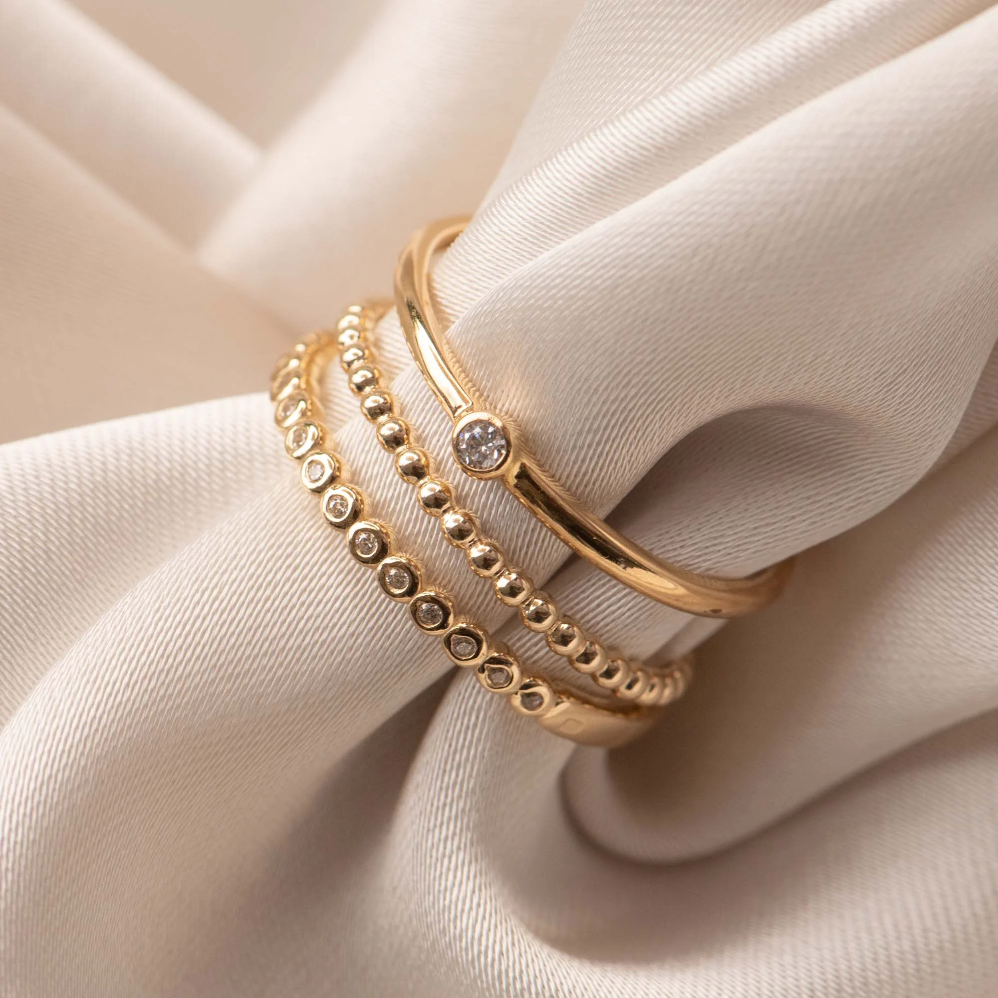 Isabel Bernard Rivoli Aélys 14 Karat | Gold Ring IB330070-52 - Image 7