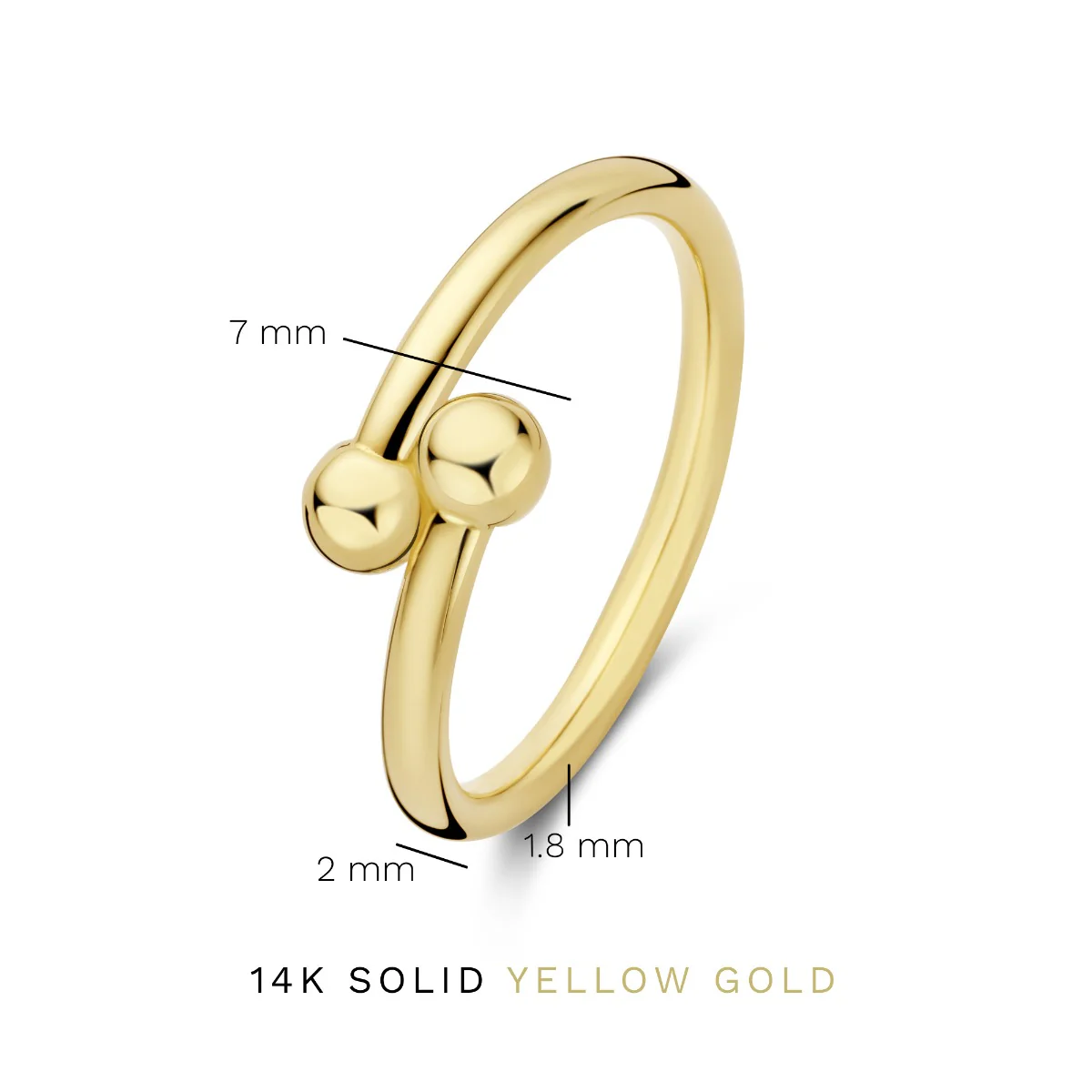 Isabel Bernard Monceau Mirell 14 Karat | Gold Ring IB330101-48 - Image 5