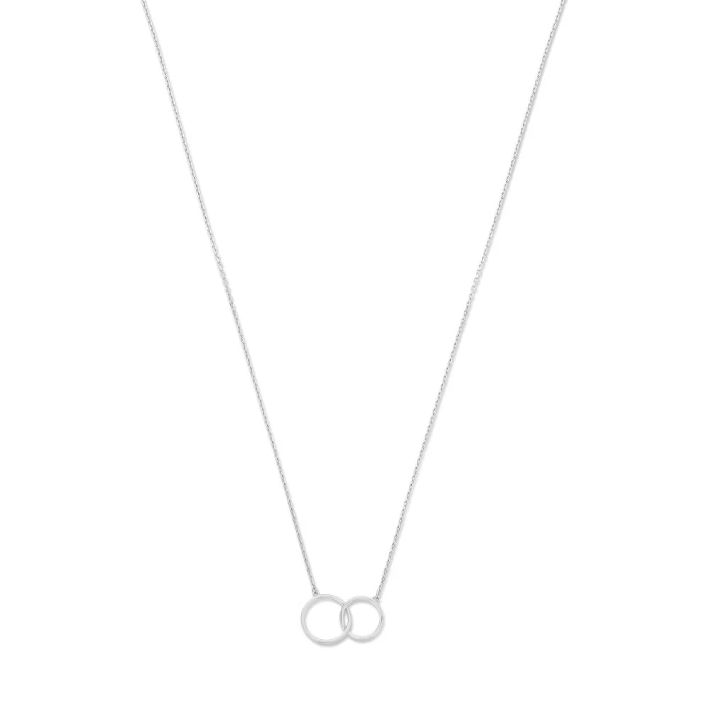 Isabel Bernard Saint Germain Loulou 14 Karat | Weißgold Halskette Mit Ringen IB340069 - Image 5
