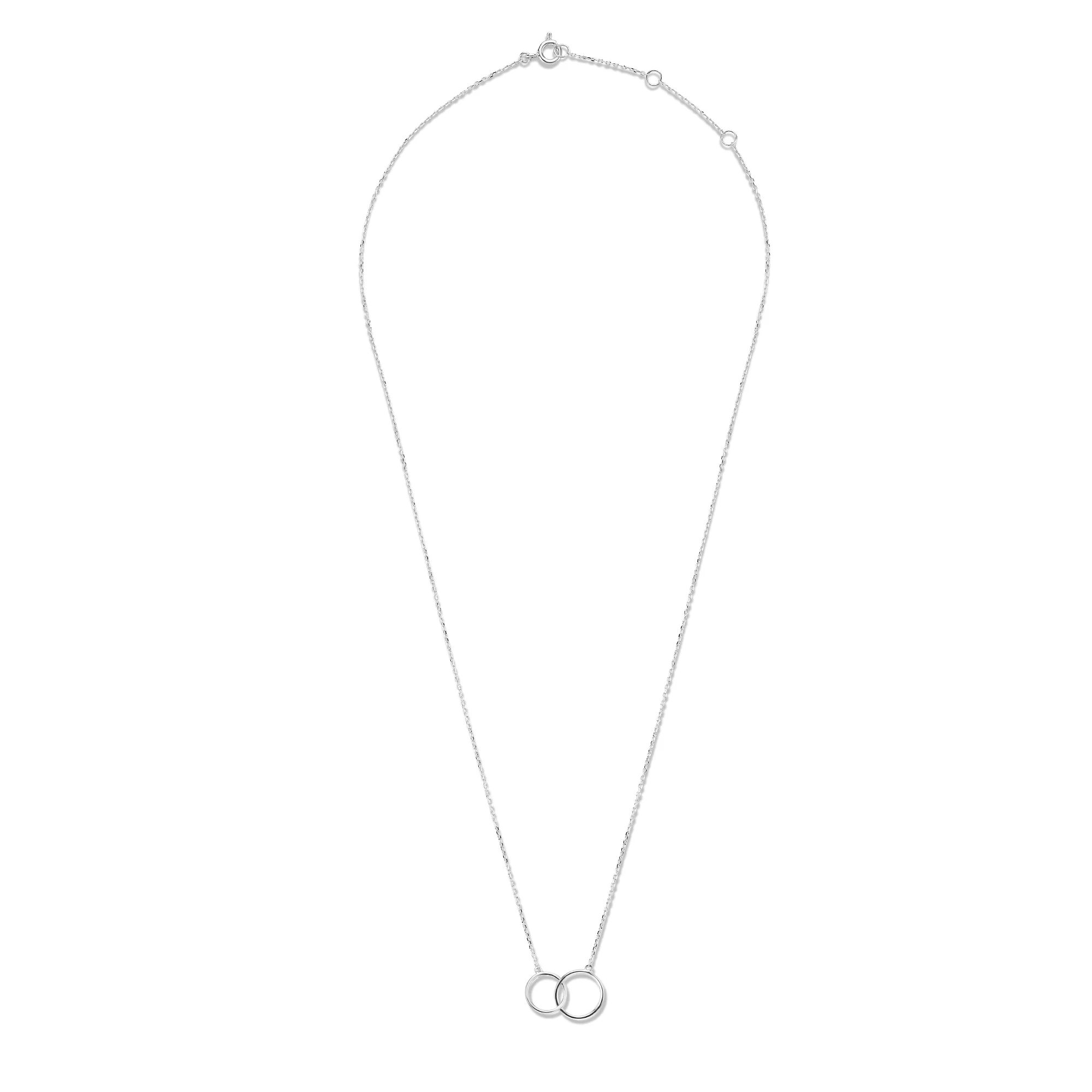 Isabel Bernard Saint Germain Loulou 14 Karat | Weißgold Halskette Mit Ringen IB340069 - Image 6