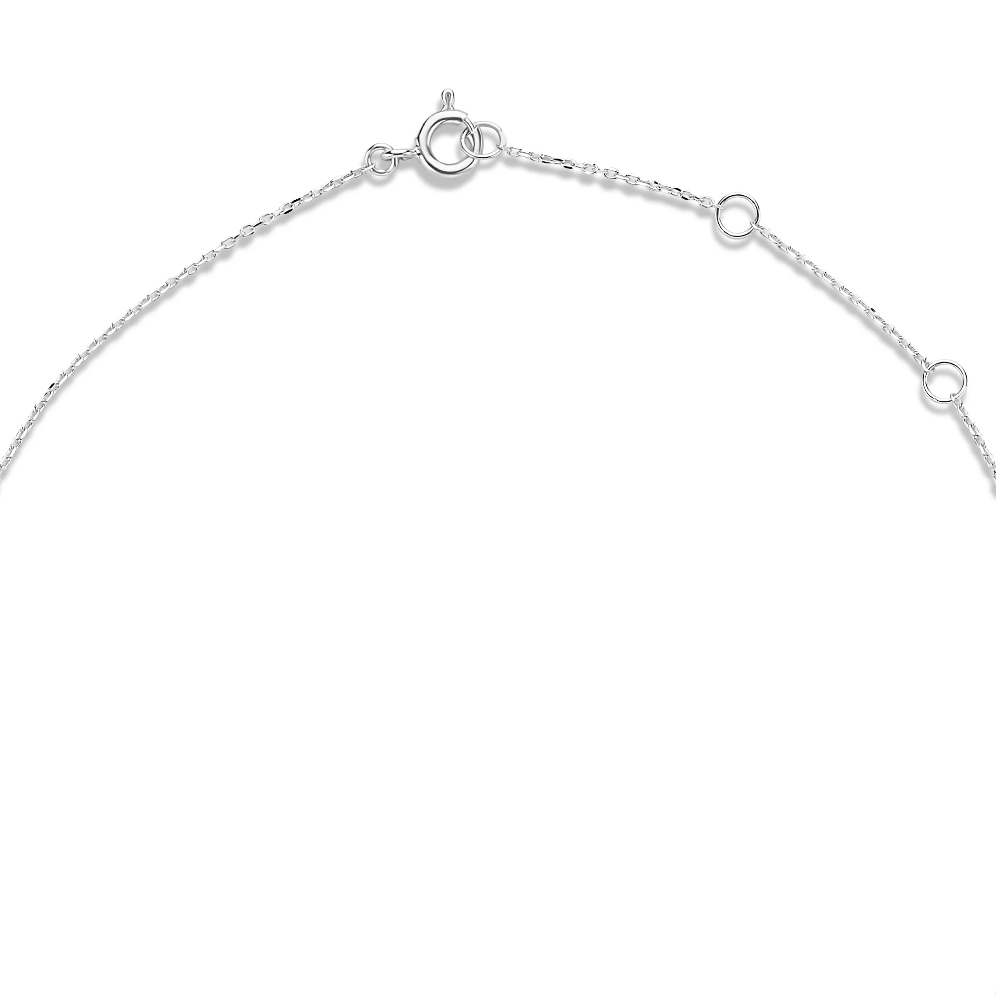 Isabel Bernard Saint Germain Loulou 14 Karat | Weißgold Halskette Mit Ringen IB340069 - Image 7
