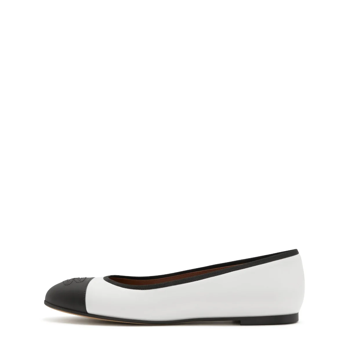 Isabel Bernard Vendôme Ynes Weiß Kalbsleder Ballerinas IB51011-071-36