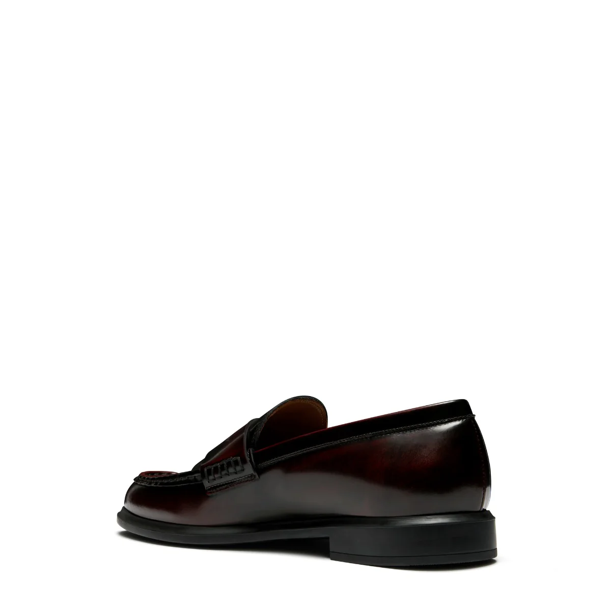 Isabel Bernard Vendôme Blandine Bordeaux Spazzolato Leder Loafers IB51015-652-39 - Image 6